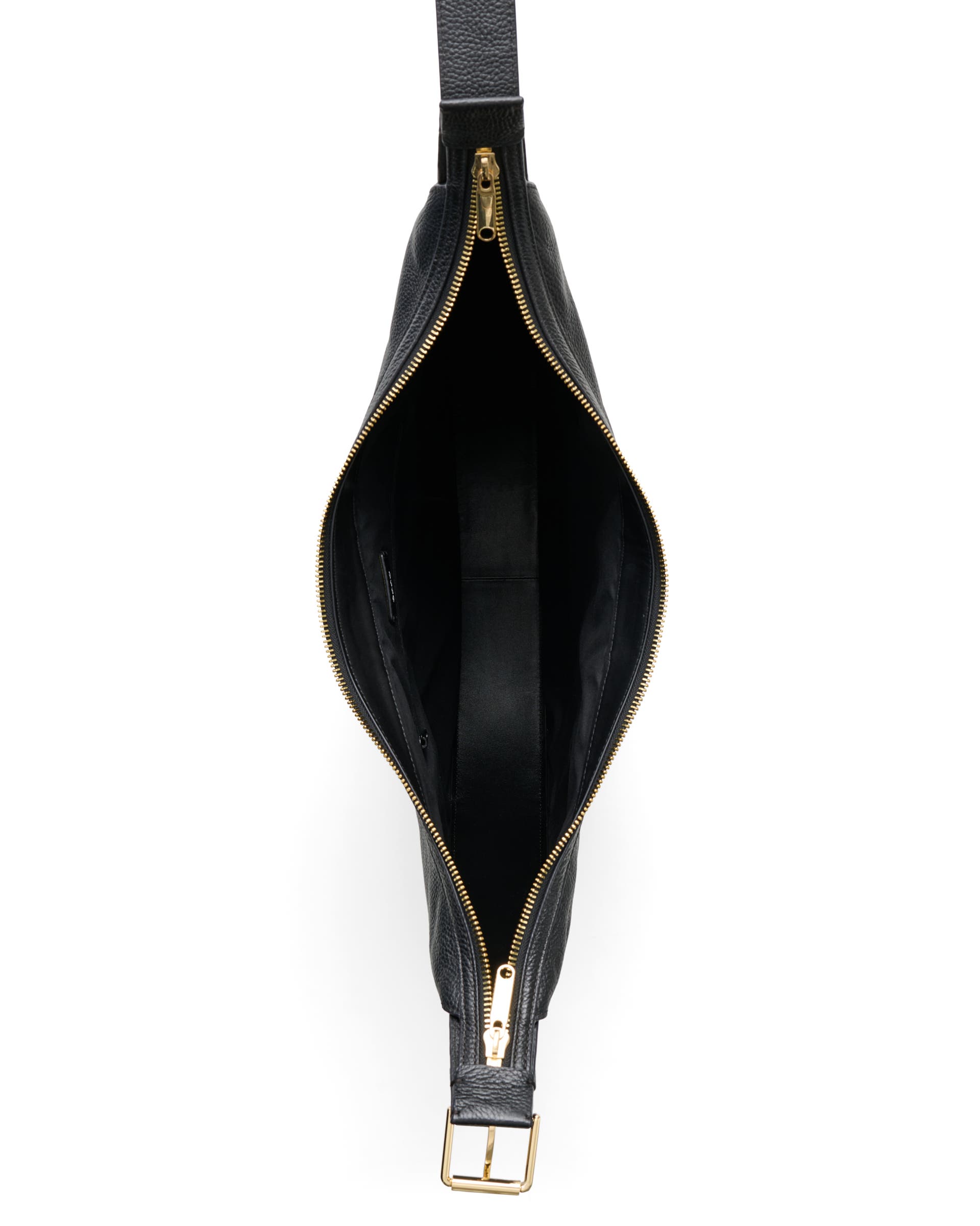 ECCO® Fortune Leather Shoulder Bag - Black - Birdeye