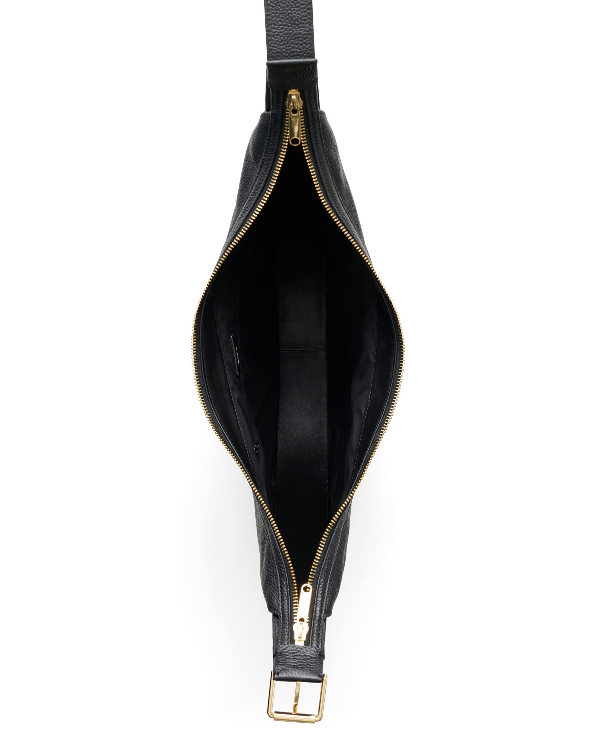 ECCO® Fortune Leather Shoulder Bag - Black - Birdeye