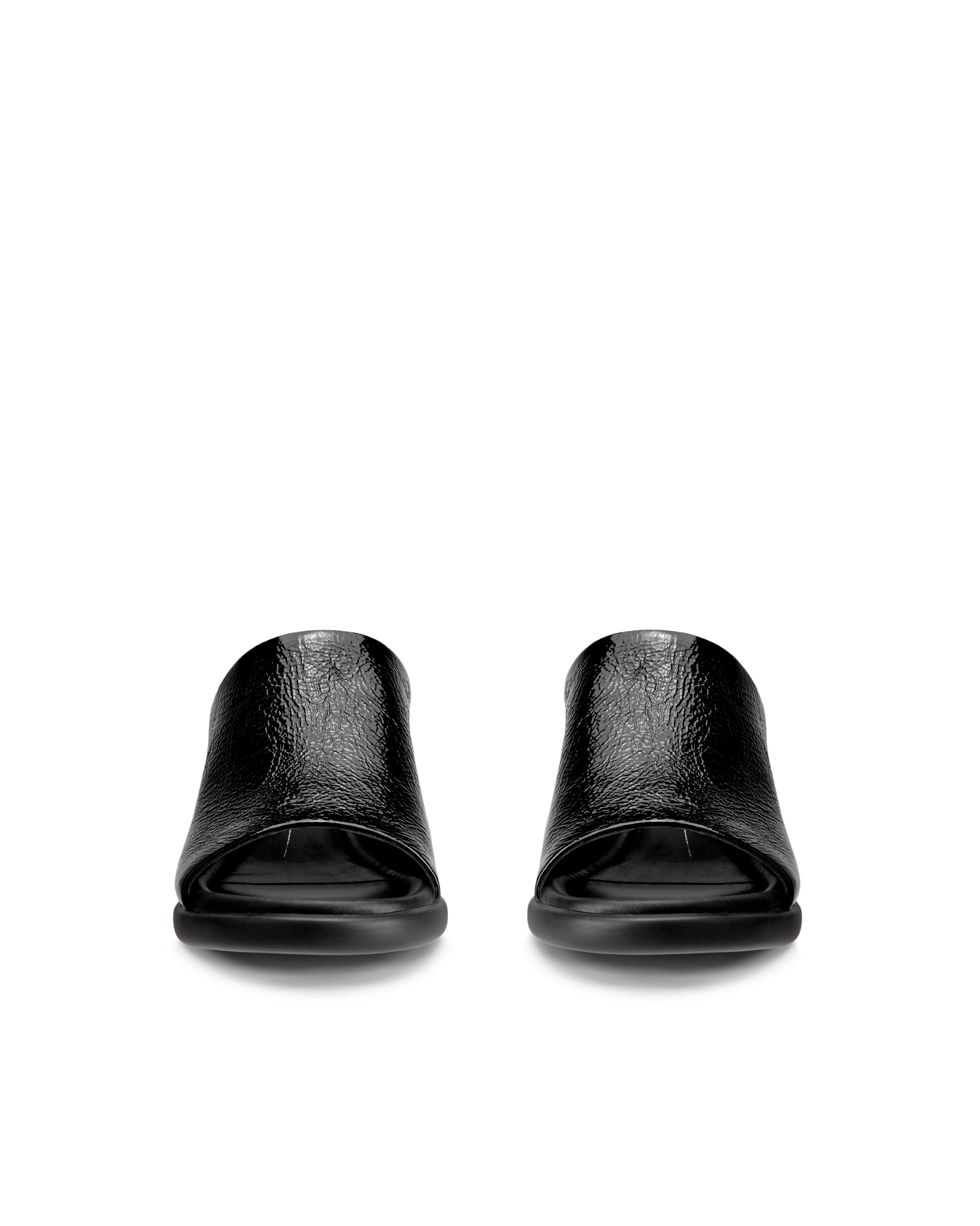 Dámske kožené papuče  ECCO® Sculpted Sandal LX 35 - Čierna - Front pair