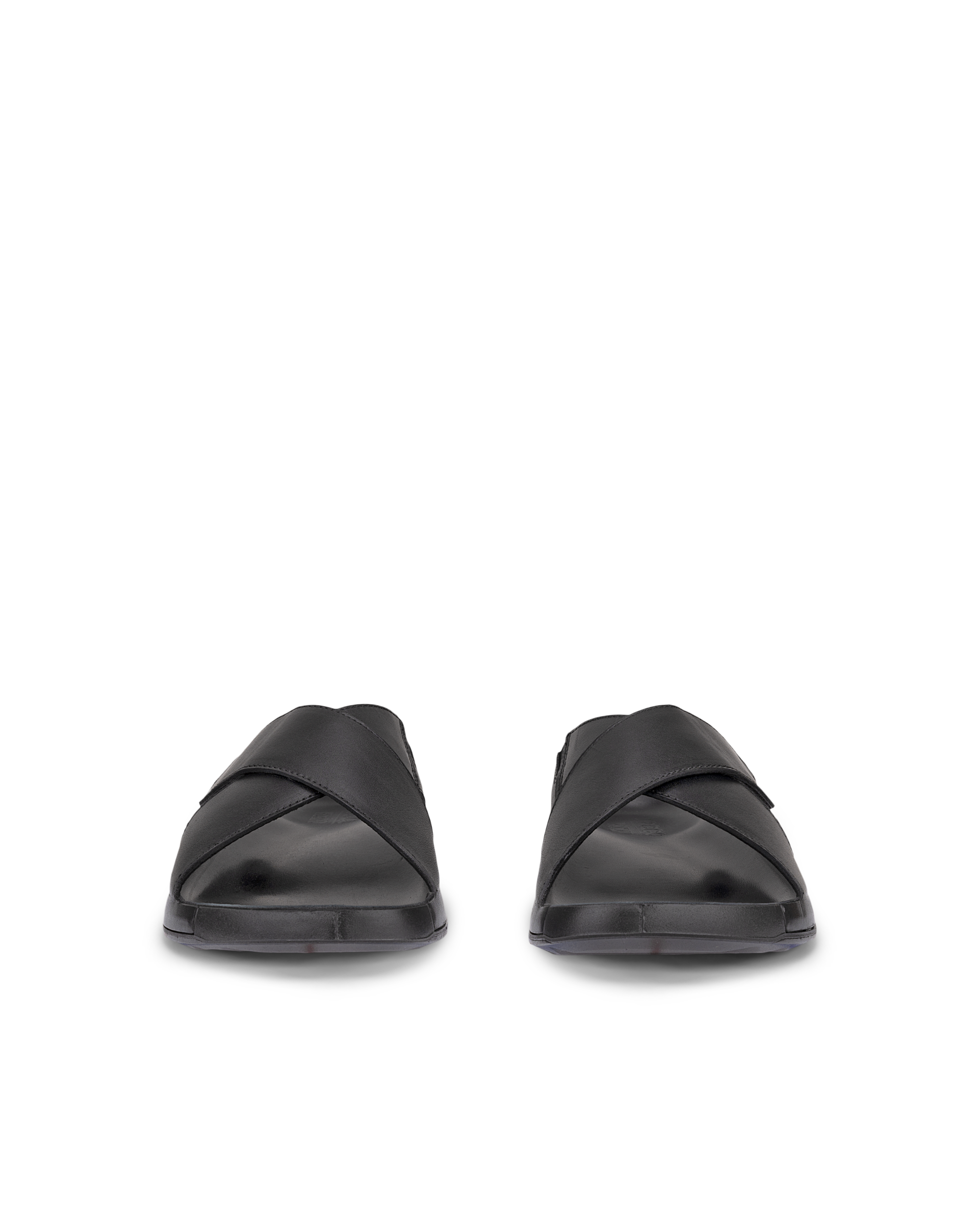 ECCO COZMO MEN'S SANDAL - Black - Front pair