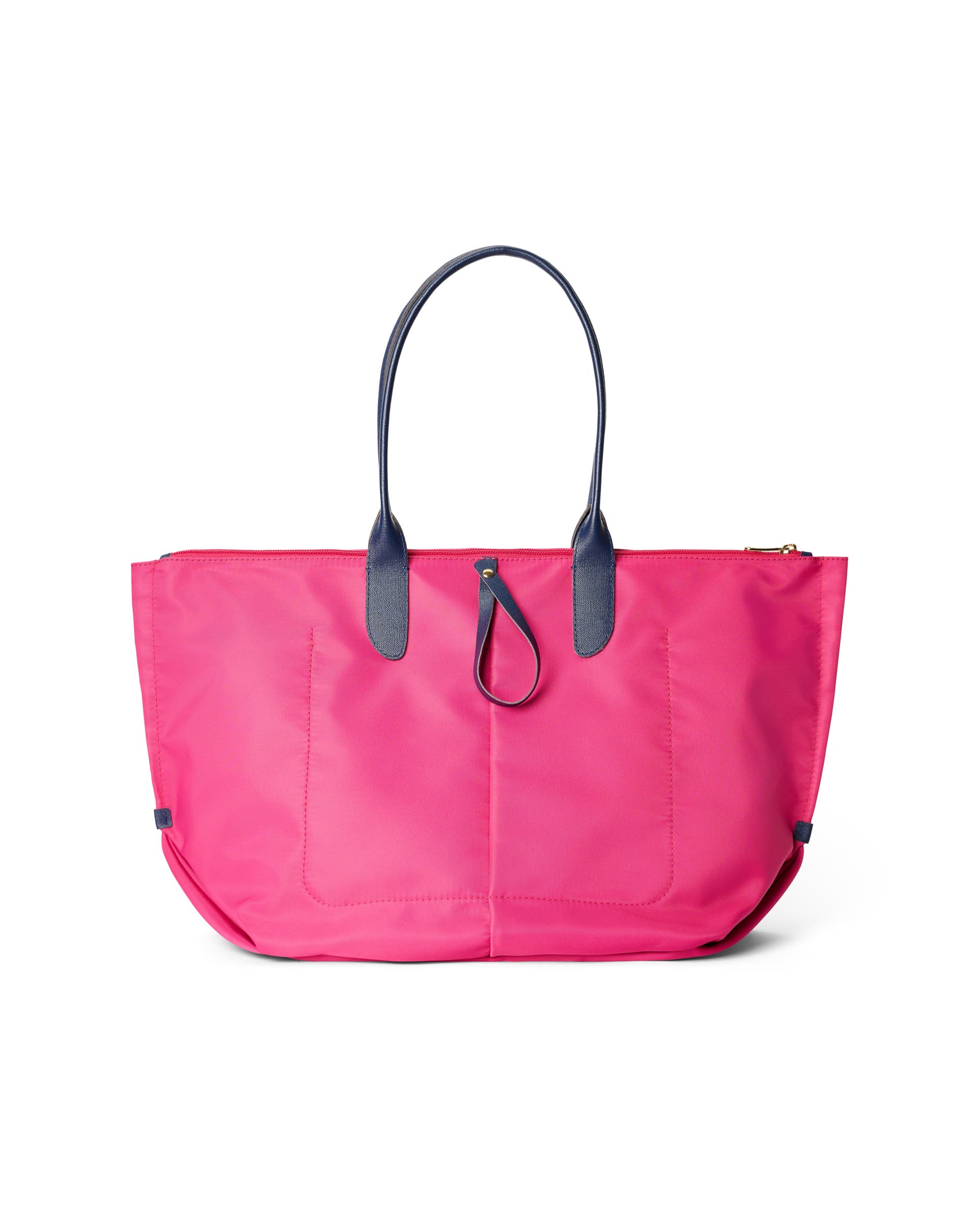 ECCO® Tote Shopper aus Leder - Rosa - Back