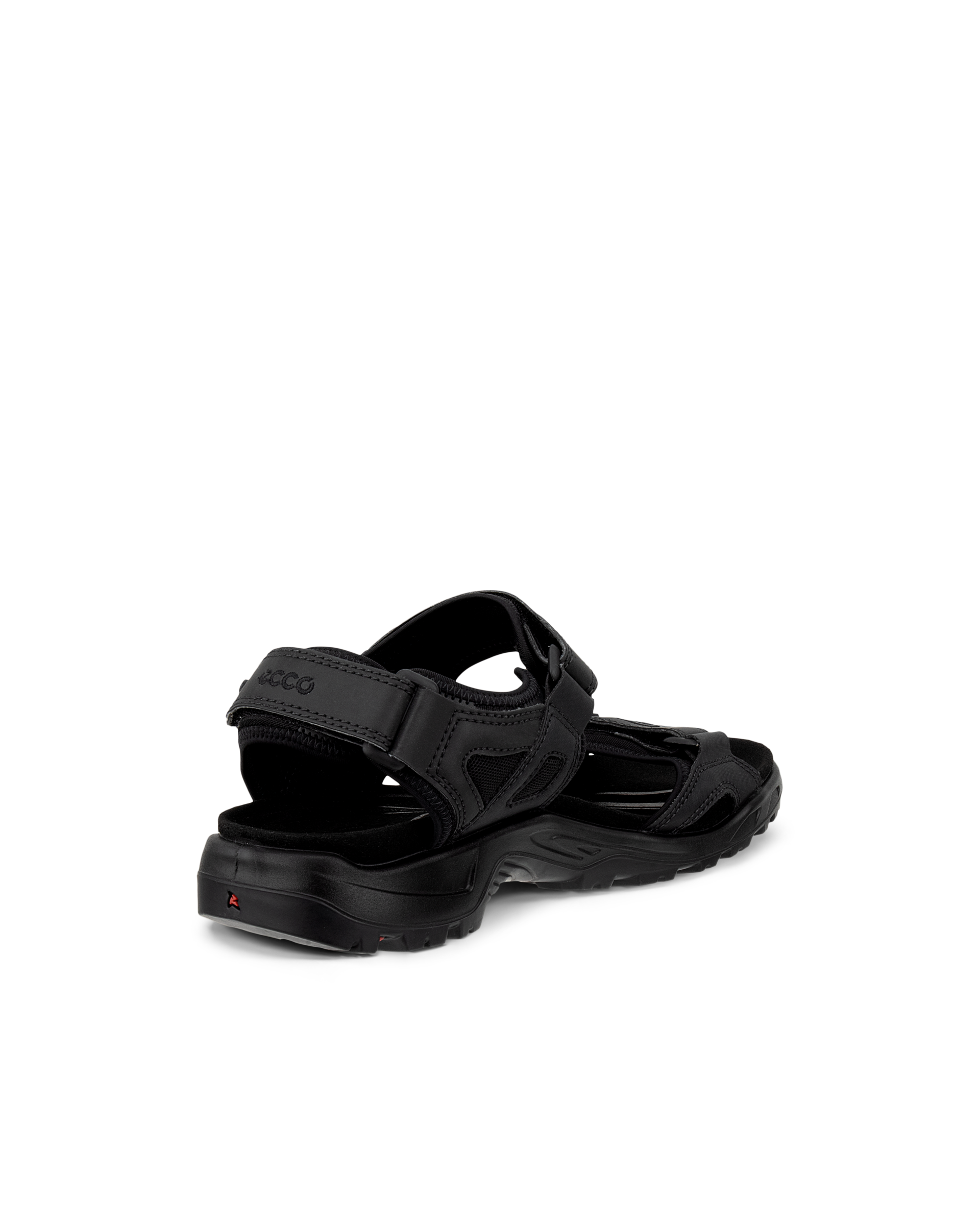 Men's ECCO® Offroad Textile Two Strap Sandal | Black