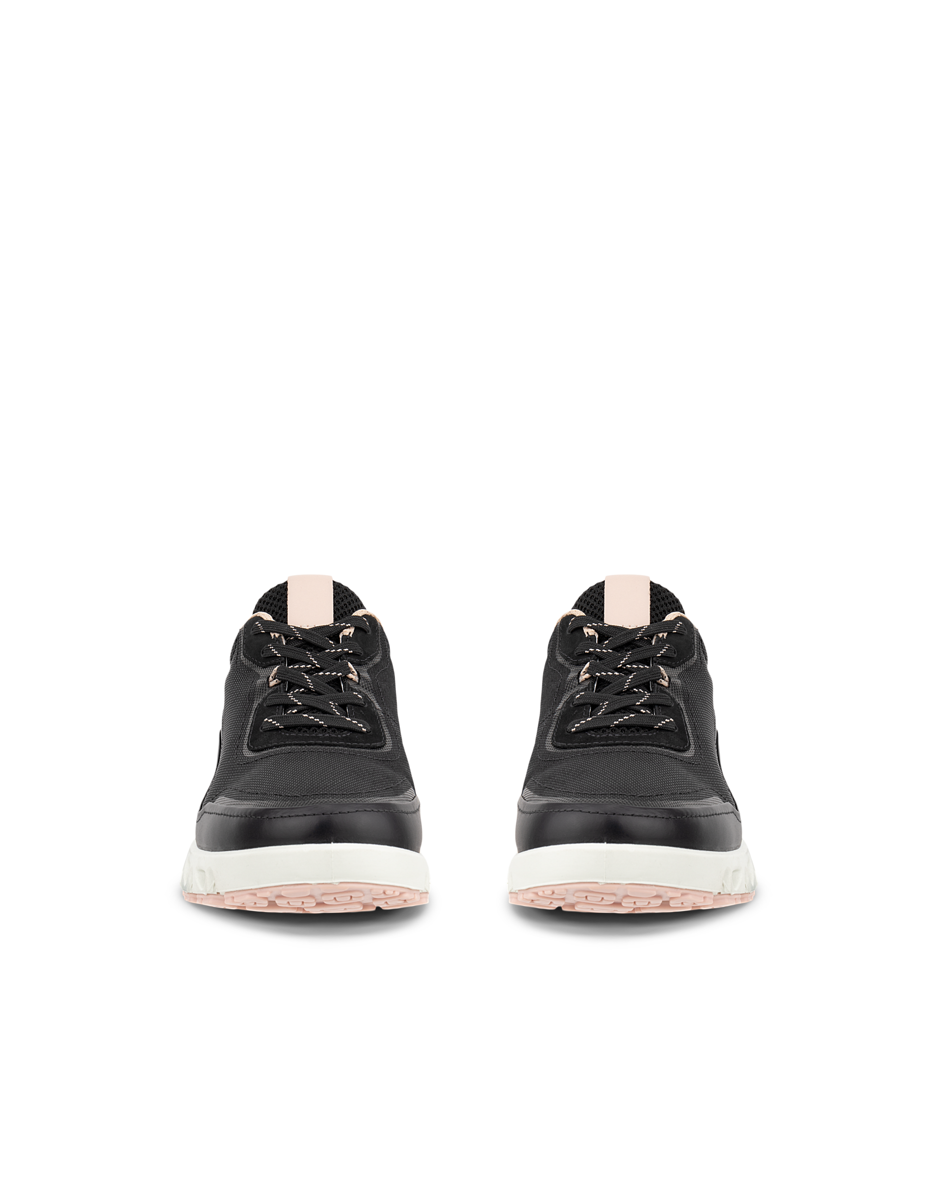 Women's ECCO® Multi-Vent Textile Gore-Tex Shoe - Black - Front pair