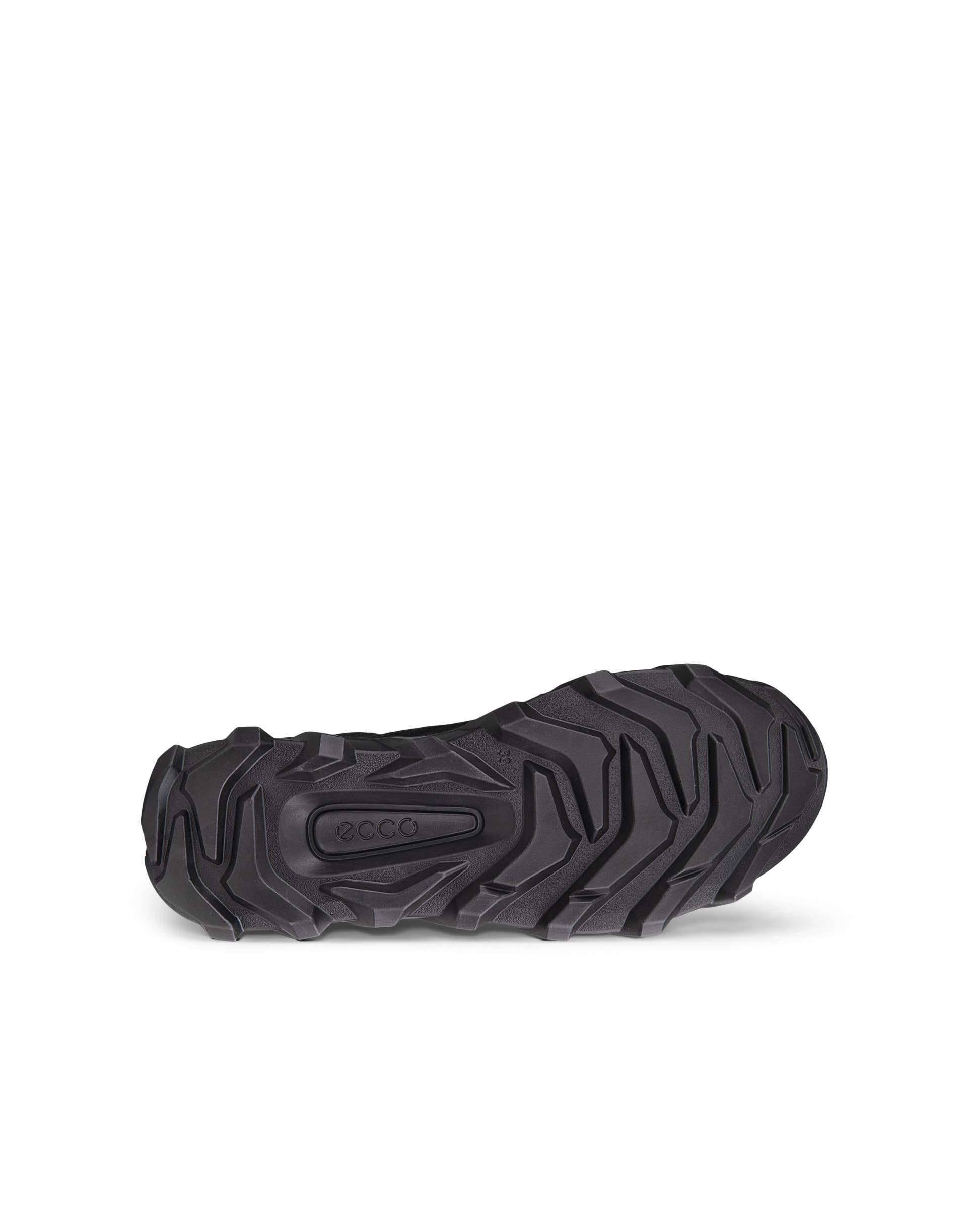 ECCO® Mx nubuko odos sportbačiai žygiams moterims - Juoda - Sole