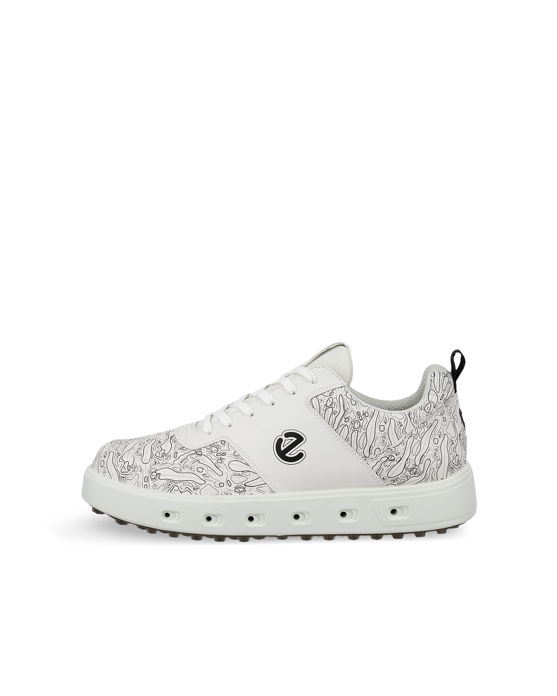 美品！ECCO Golf Street 720 Graphic ゴルフシューズ ECCO Golf Street 720 Graphic Women ウィメンズ レザーGore-Tex