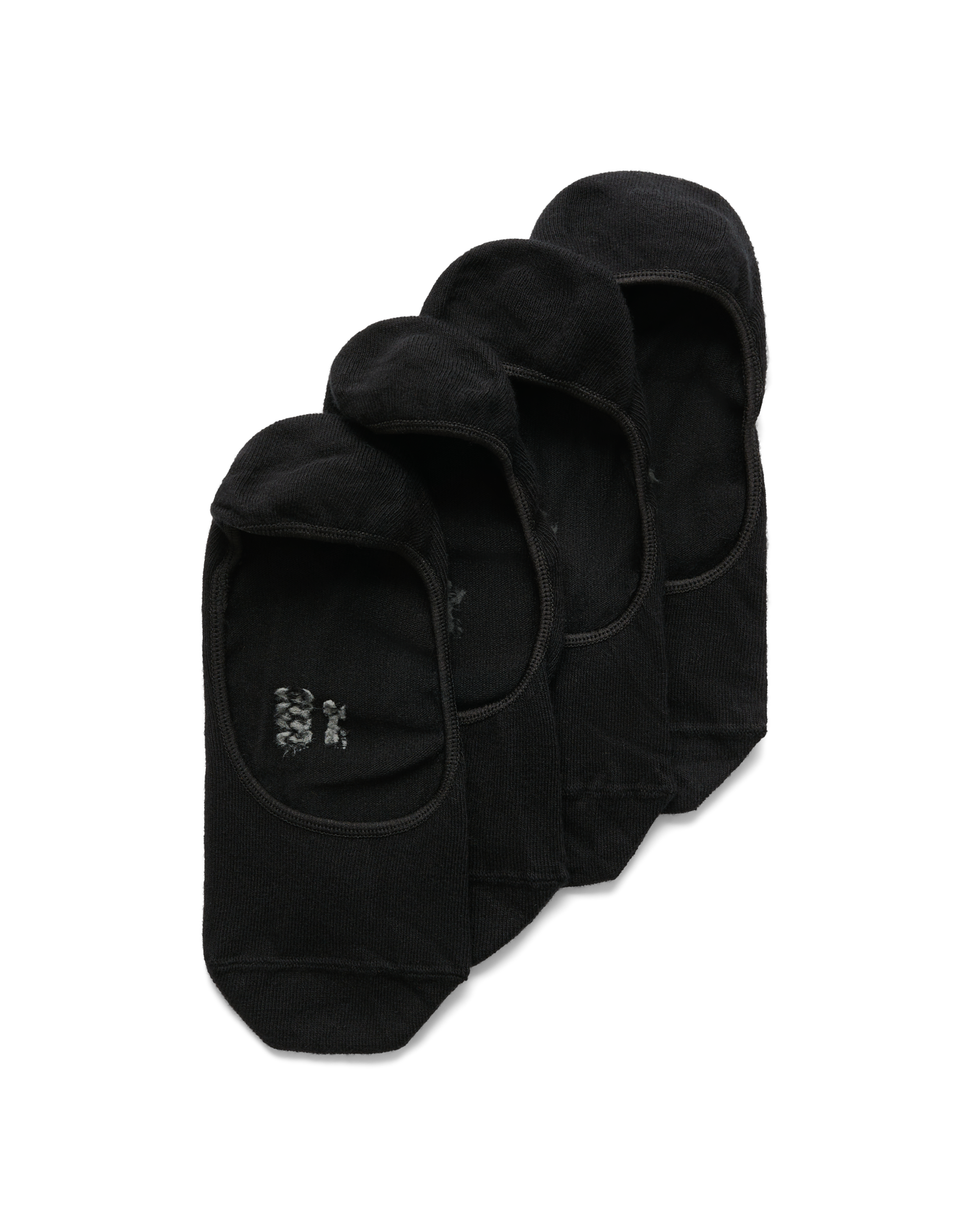 ECCO® socquettes (lot de 2) unisex - Noir - Main