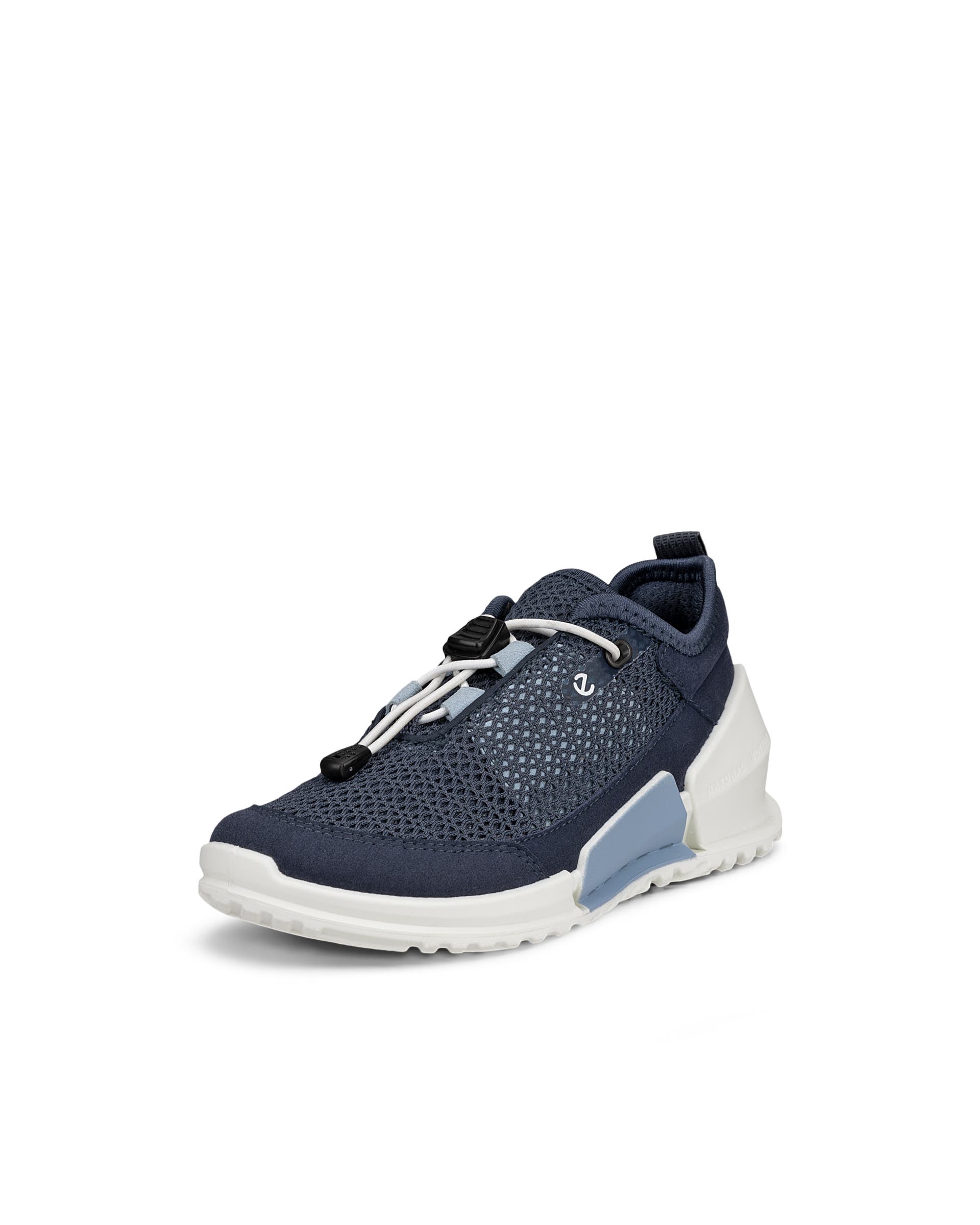 Kids' ECCO® Biom K1 Textile Trainer - Navy - Main