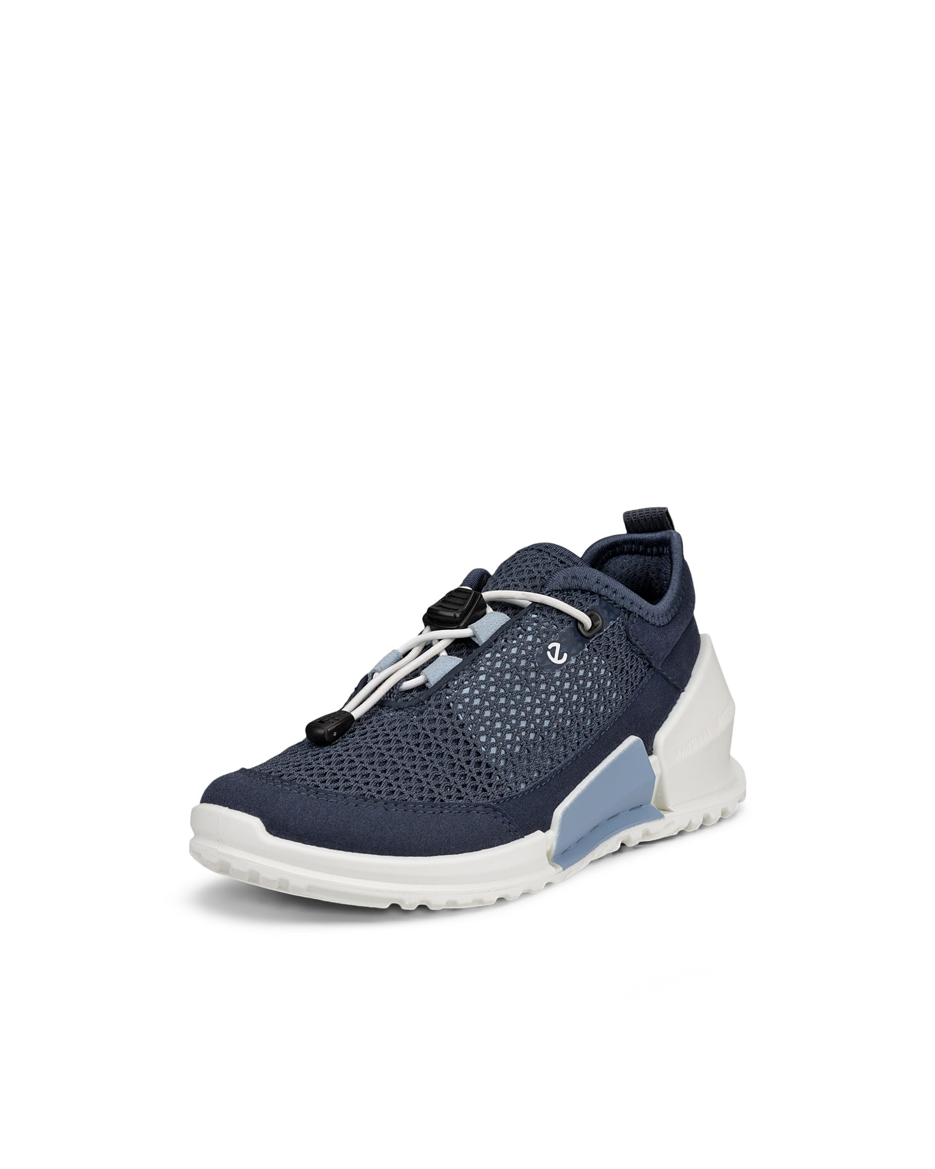 Kids' ECCO® Biom K1 Textile Trainer - Navy - Main