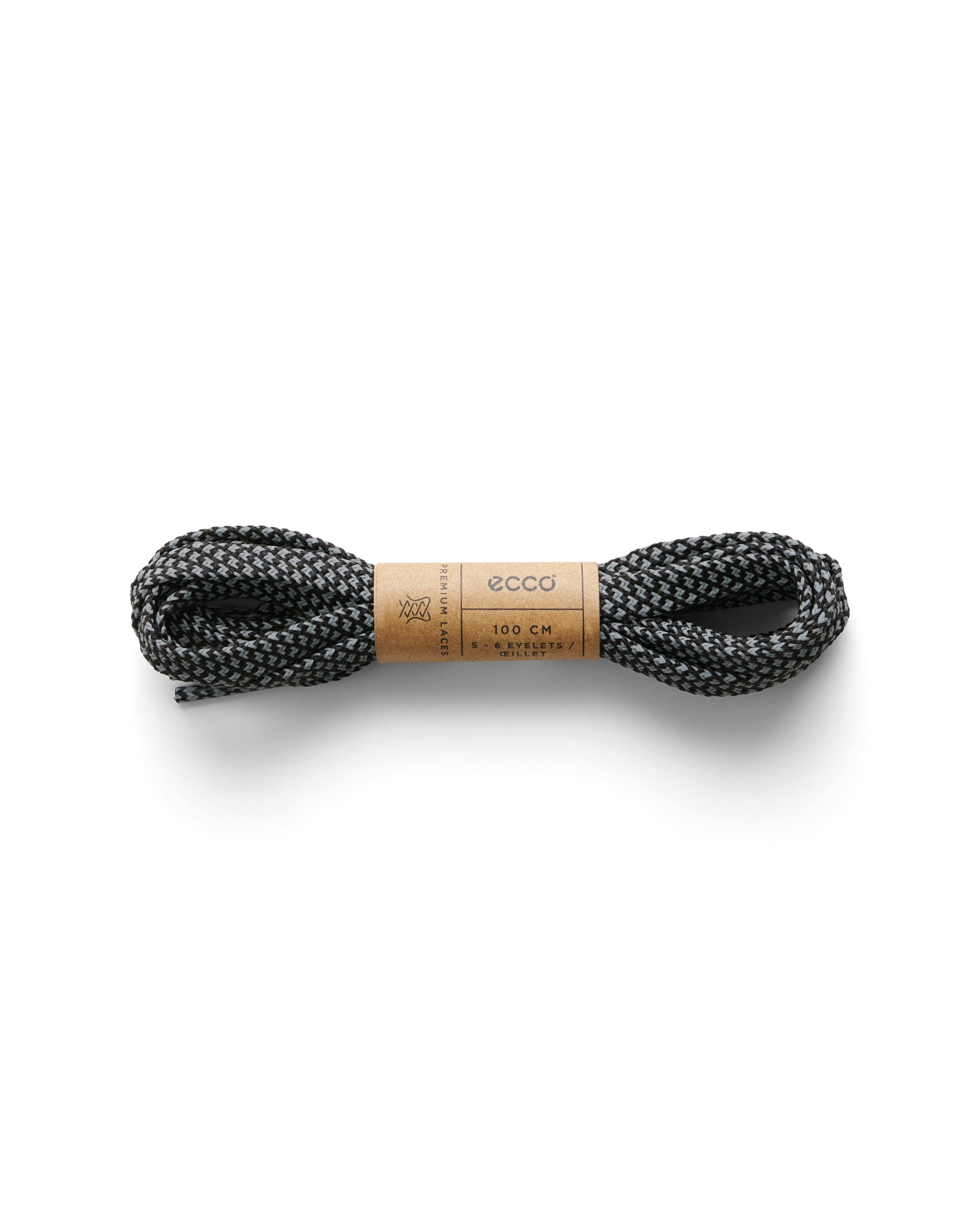 ECCO Reflective Lace — Black