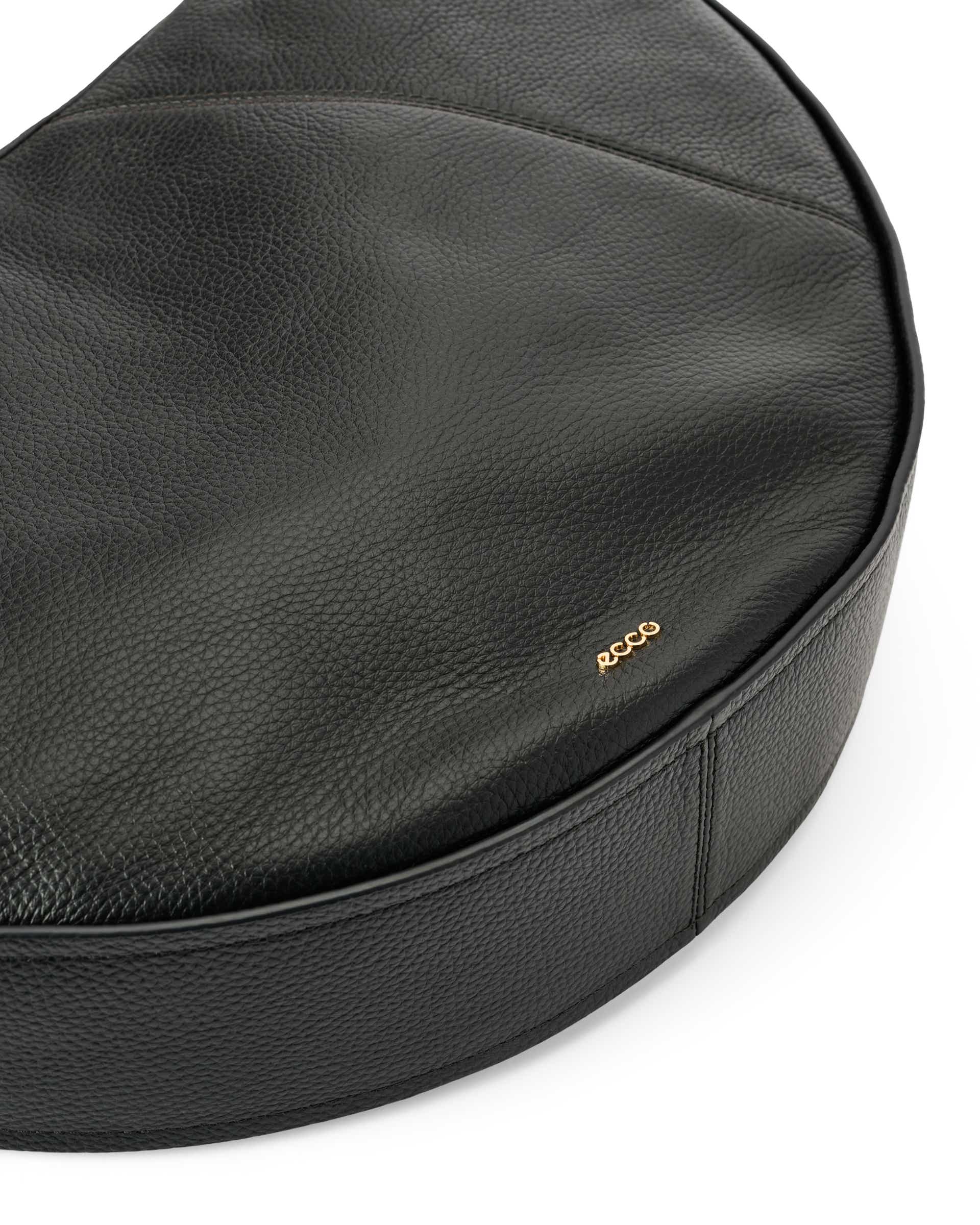 ECCO® Fortune Leather Shoulder Bag - Black - Detail-2