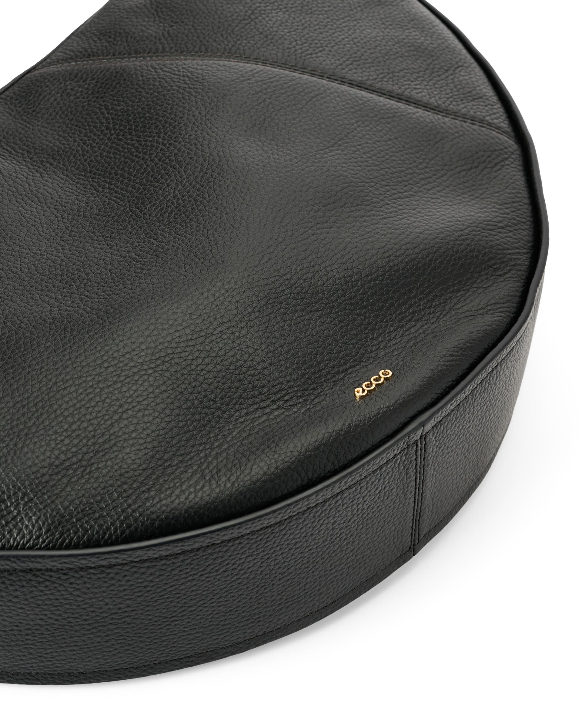 ECCO® Fortune Leather Shoulder Bag - Black - Detail-2