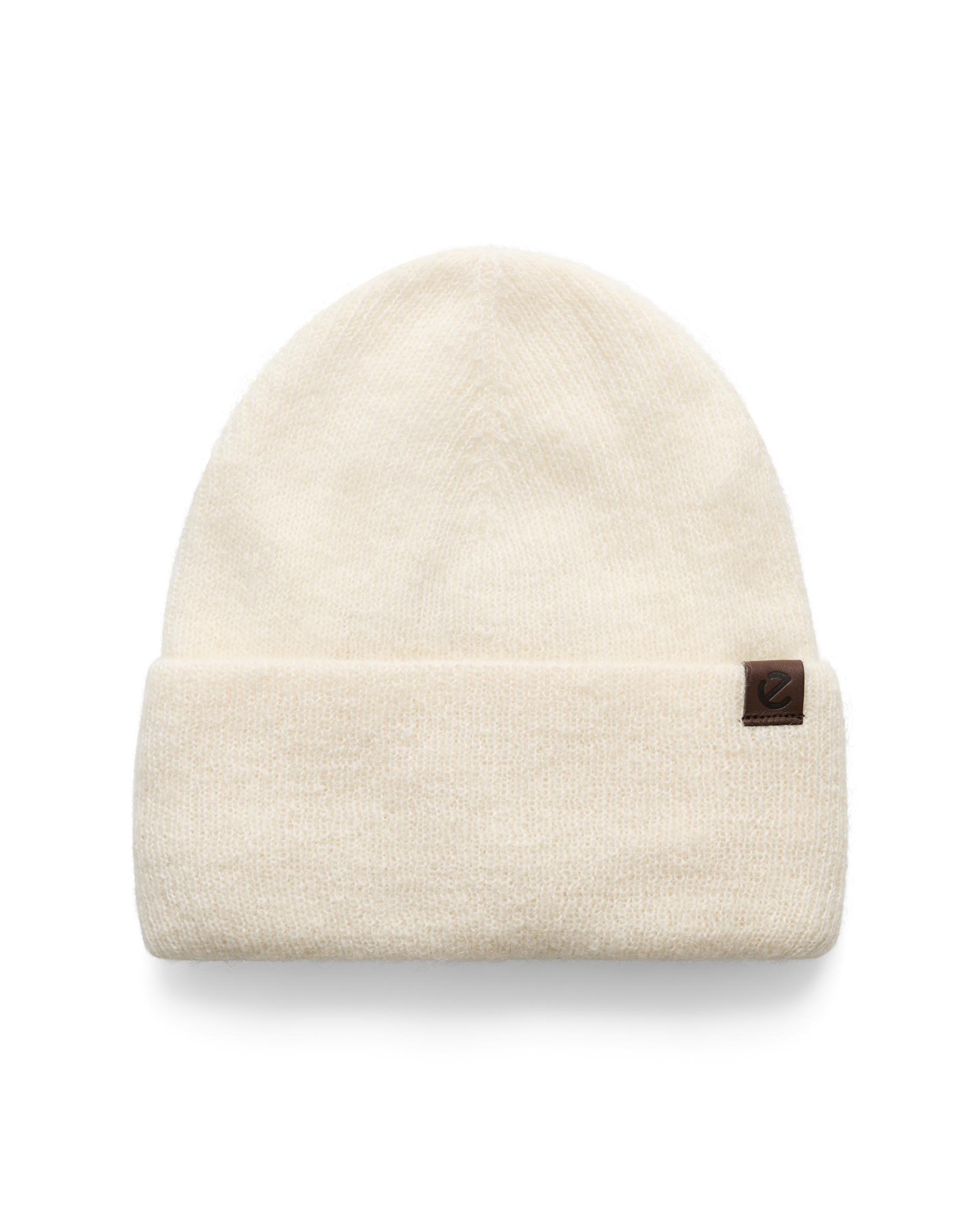 ECCO Women Fluffy Beanie - Damen Mütze - Weiß