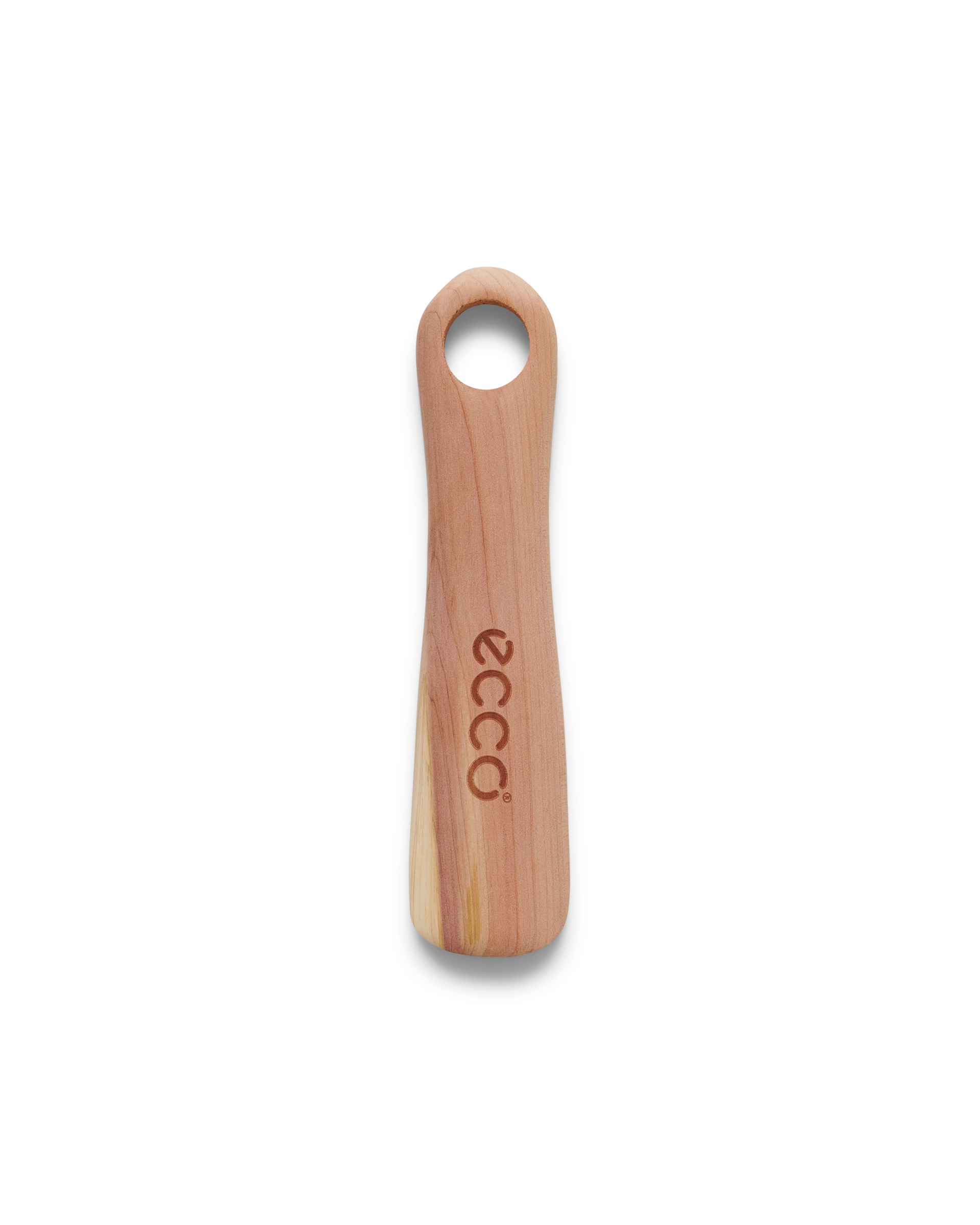 ECCO Small Wooden Shoe Horn — Brown