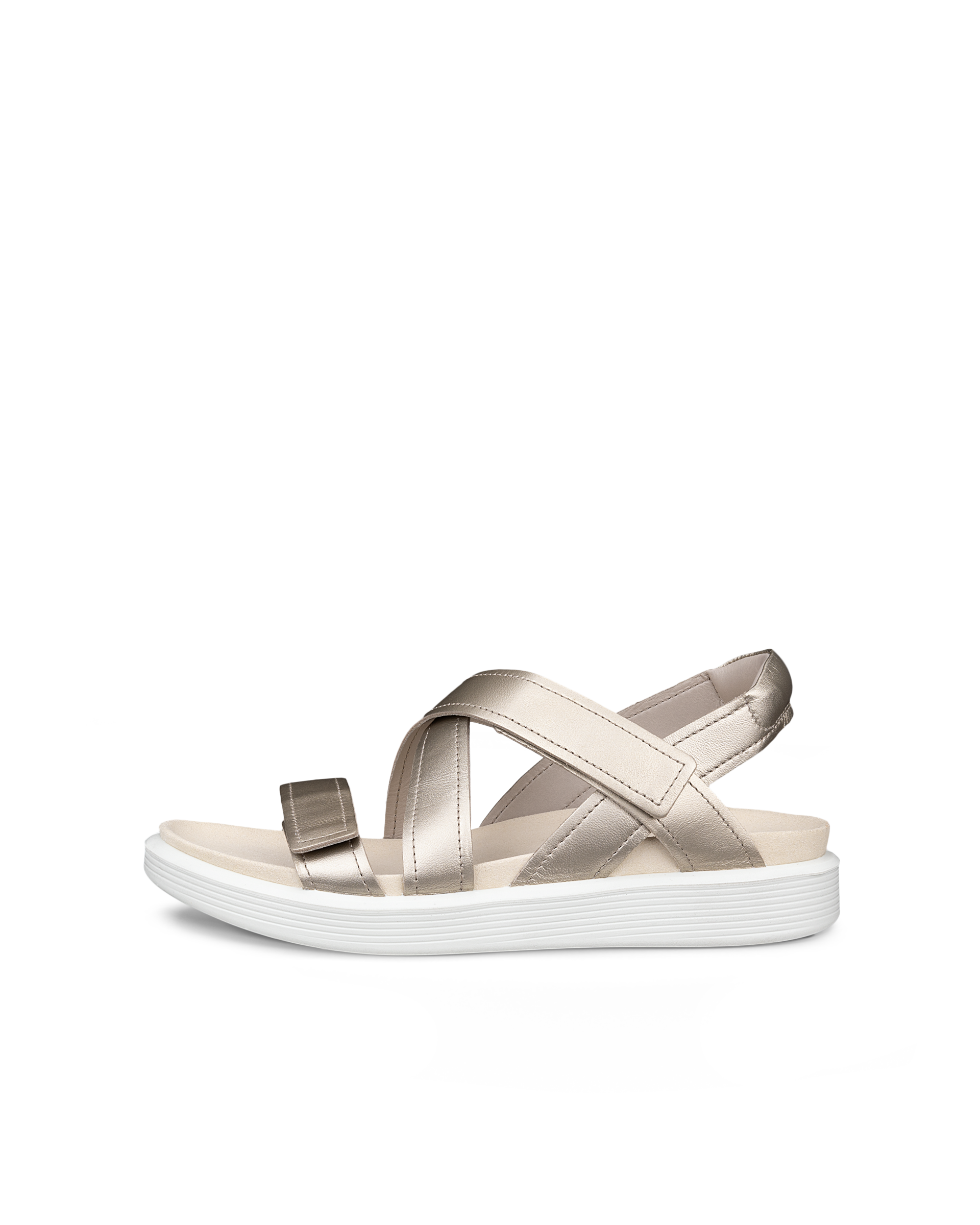 ECCO Soft Sandal — Gold