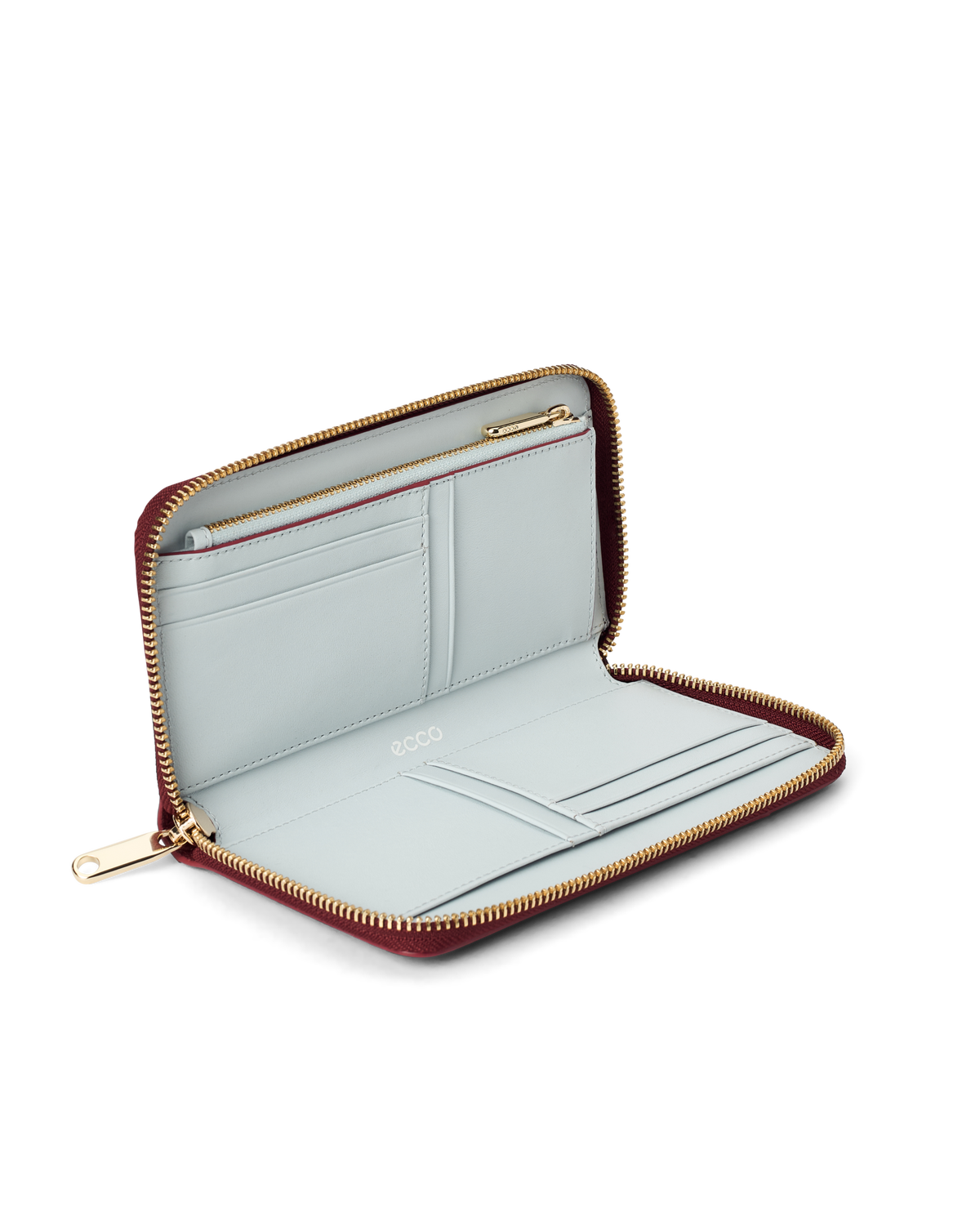 ECCO Wallet Zipped — Red