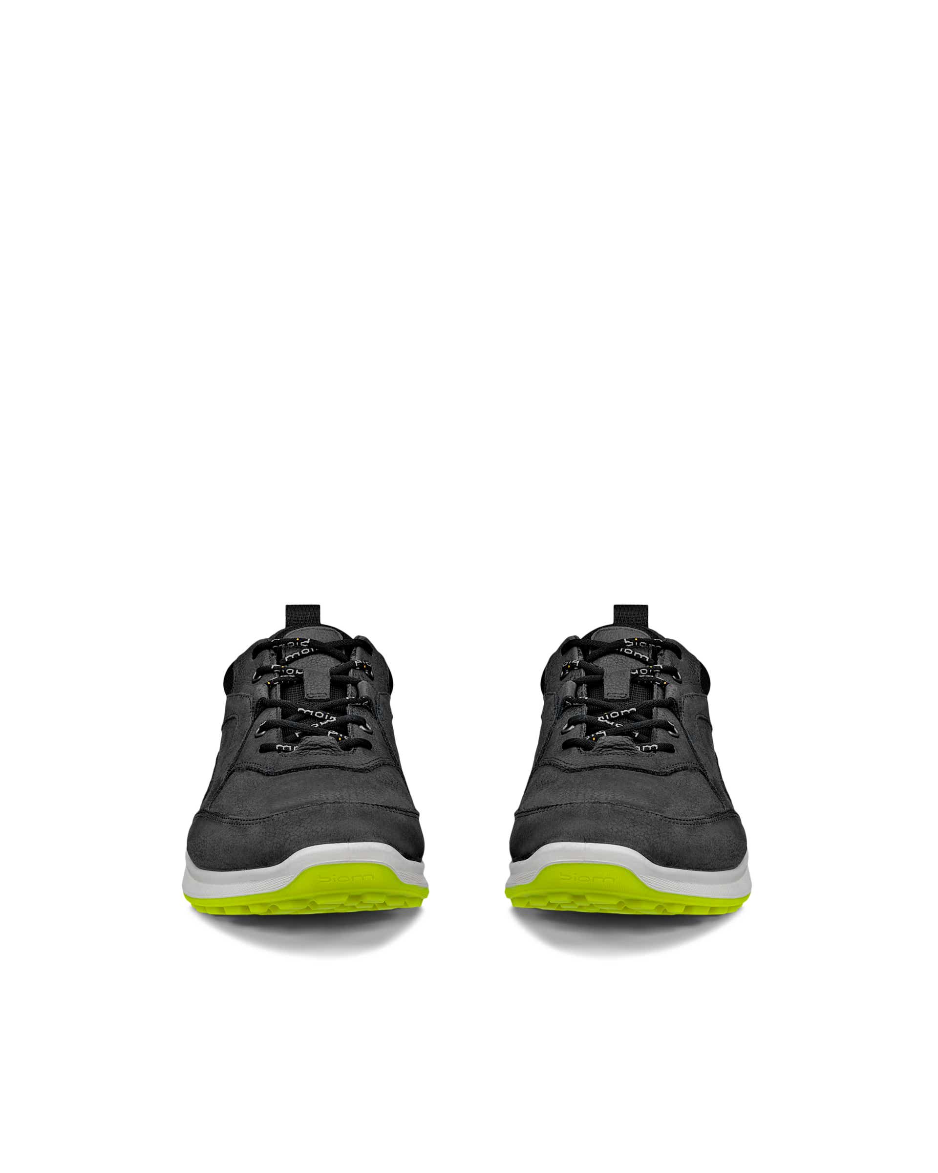 ECCO® BIOM ENERGI sneakers i nubuck til herrer - Sort - Front pair