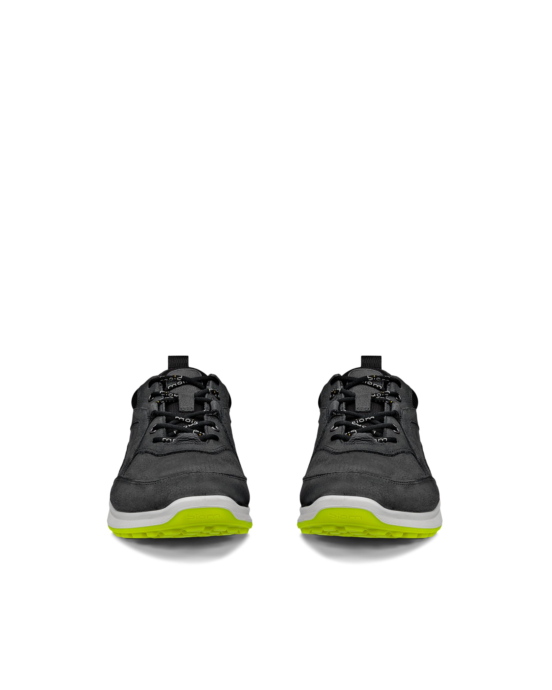 ECCO® BIOM ENERGI sneakers i nubuck til herrer - Sort - Front pair