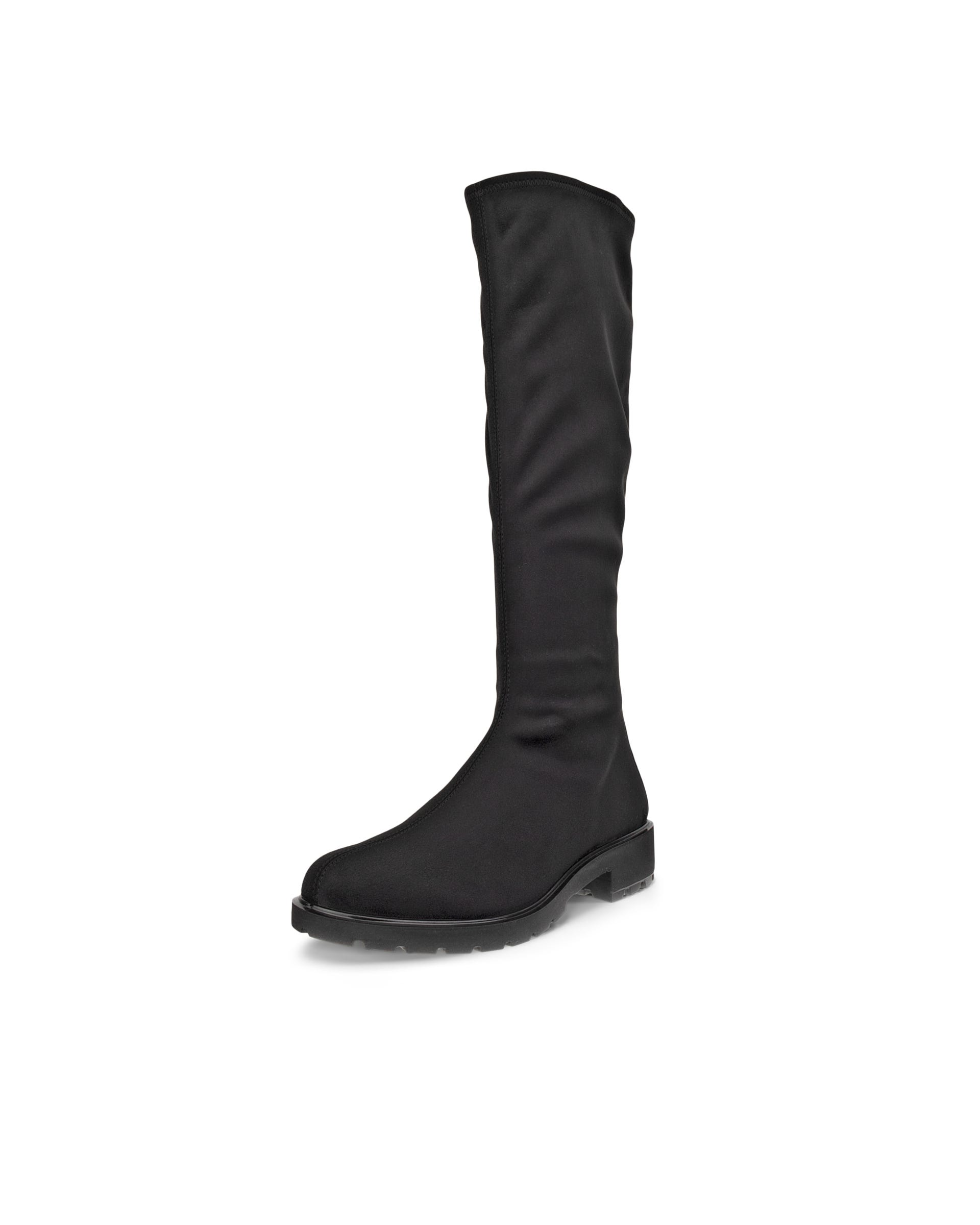 Women's ECCO® Metropole Vienna Textile Knee-High Boot - Black - Main
