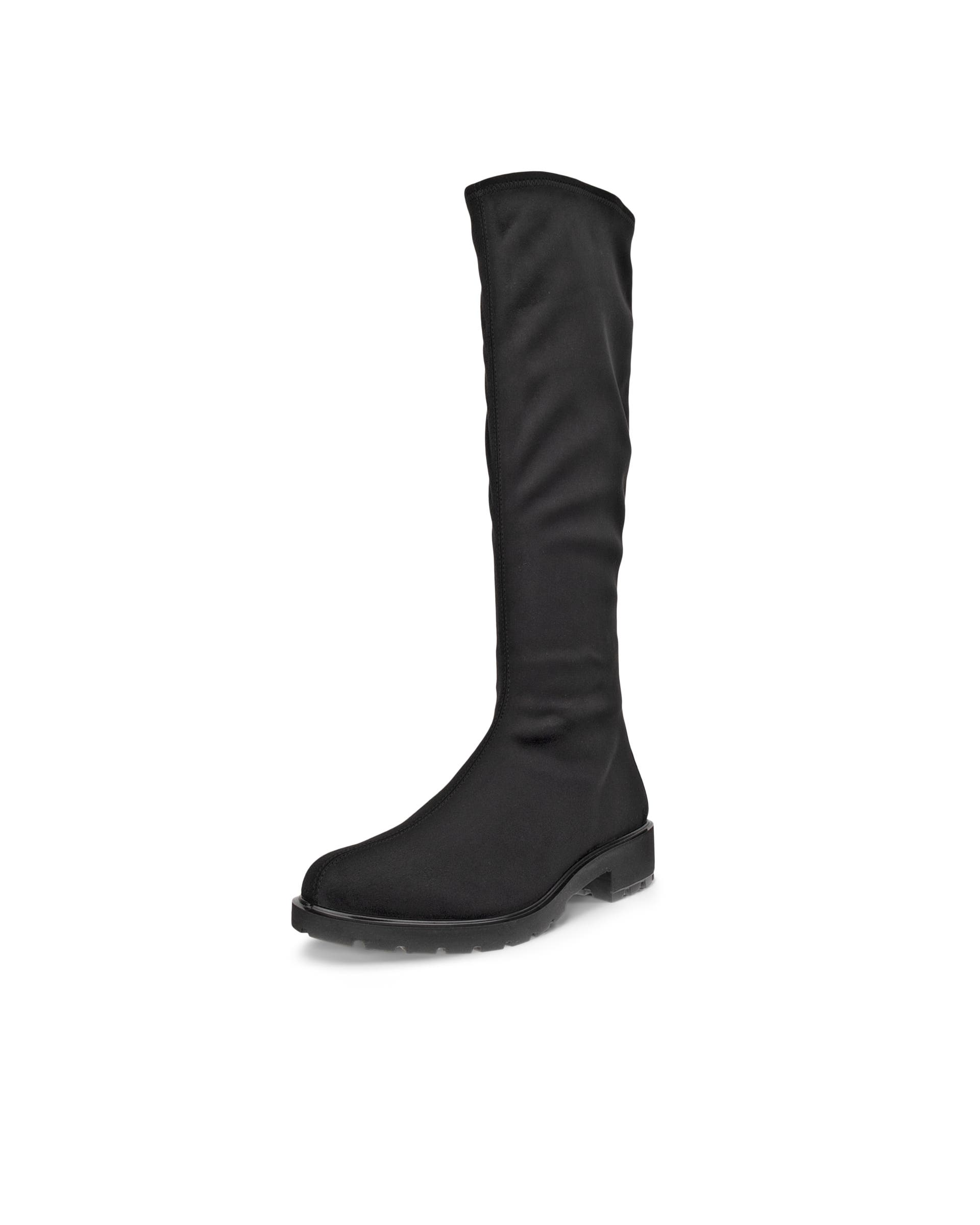 Women's ECCO® Metropole Vienna Textile Knee-High Boot - Black - Main