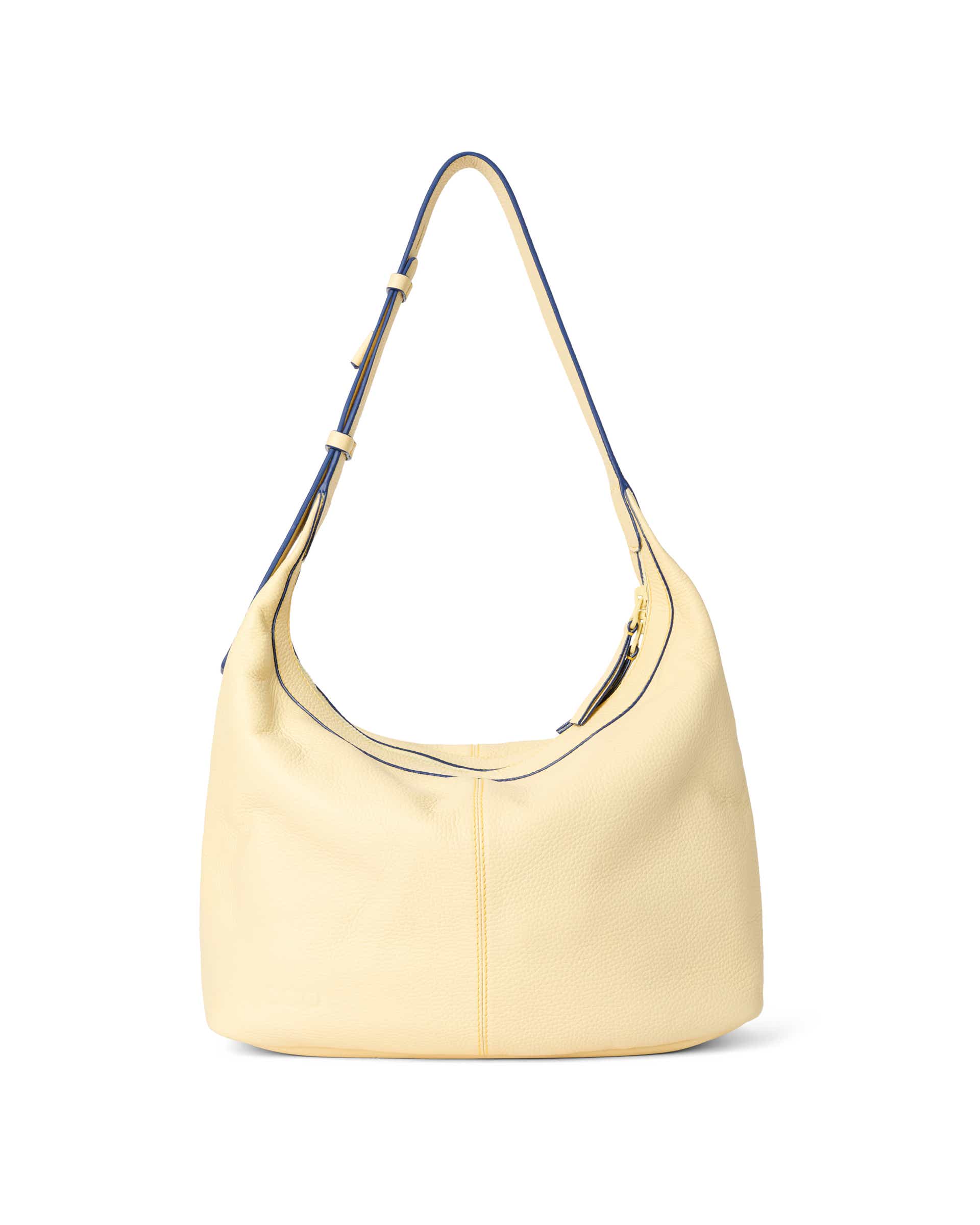 ECCO® Hobo Medium Organic Leather Hobo Bag - Yellow - Main