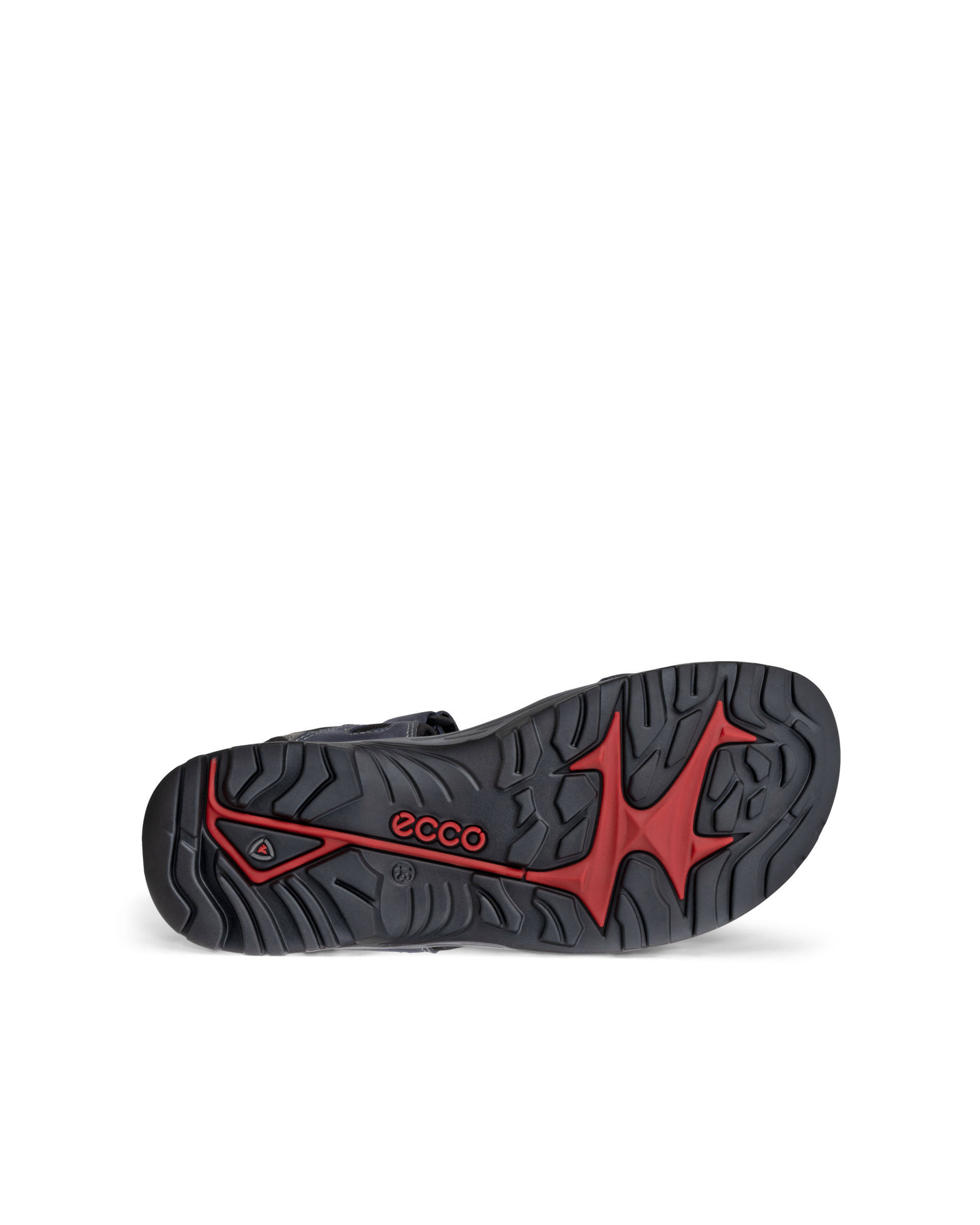 Men's ECCO® Offroad Nubuck Outdoor Sandal - Blue - Sole