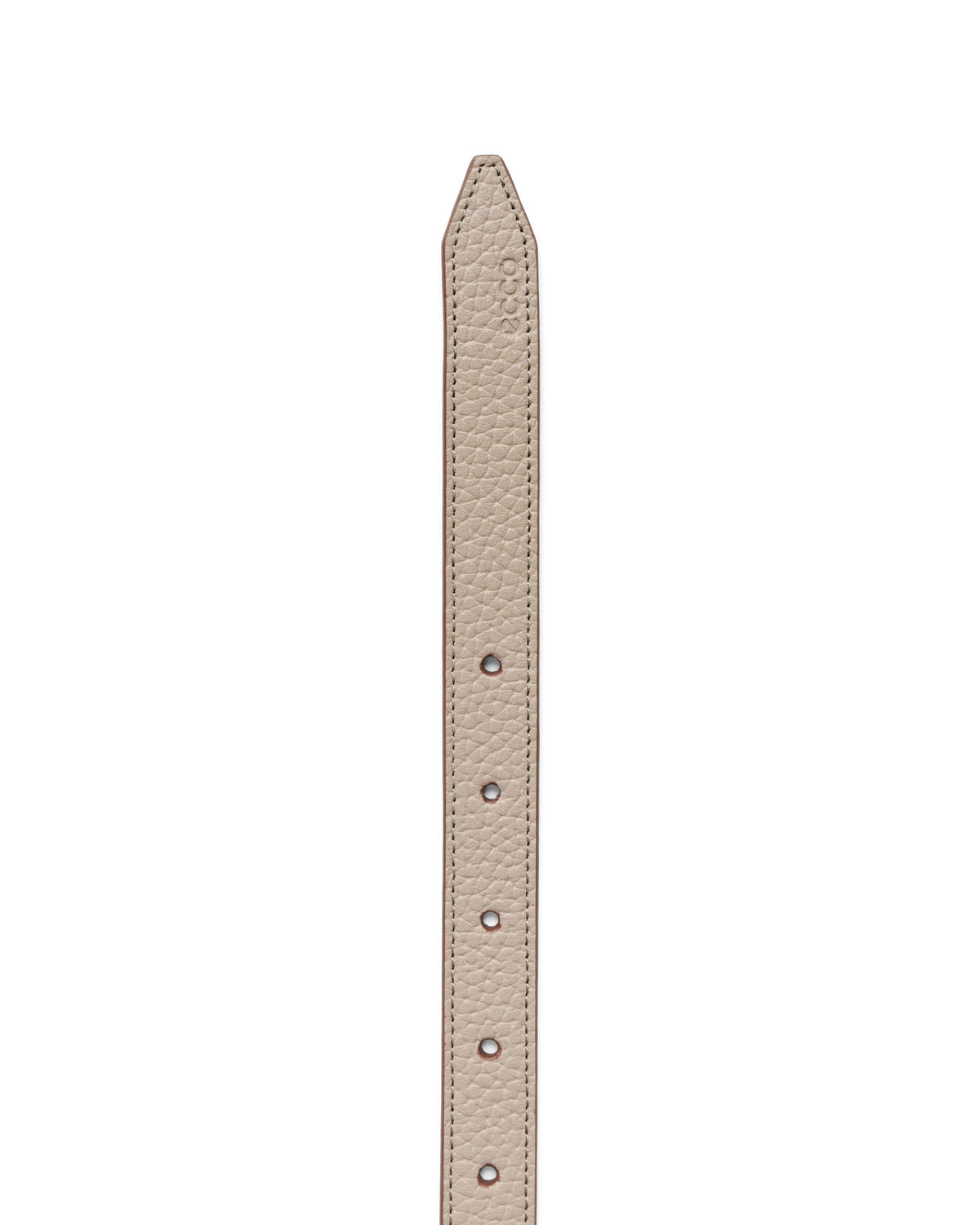 ECCO Belts Pebble Leather — Beige