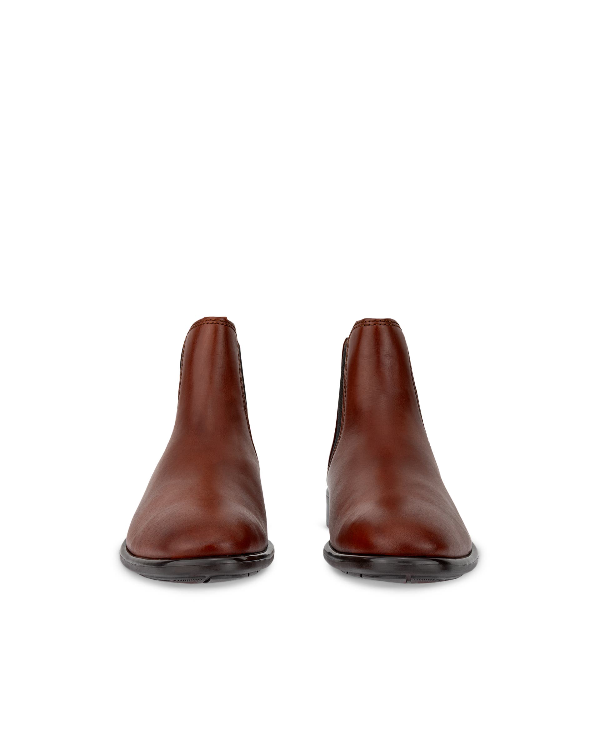 ECCO Men Citytray Tall Chelsea Boots - Brown - Front pair