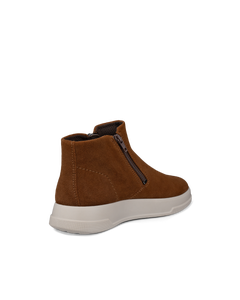 ECCO Move W Zip Bootie — Brown 3