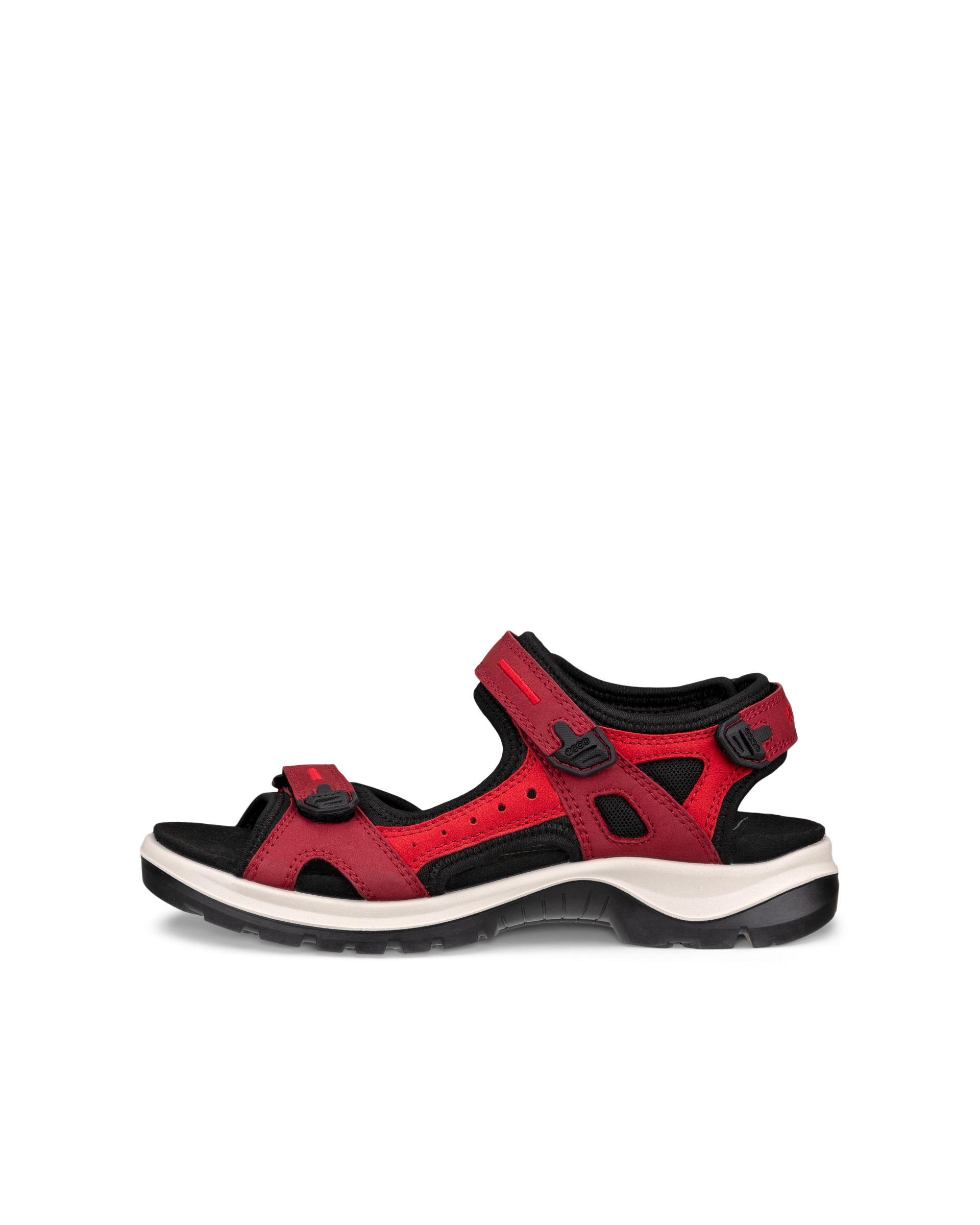 ECCO® Offroad Yucatan női nubukbőr túraszandál - Piros - Outside