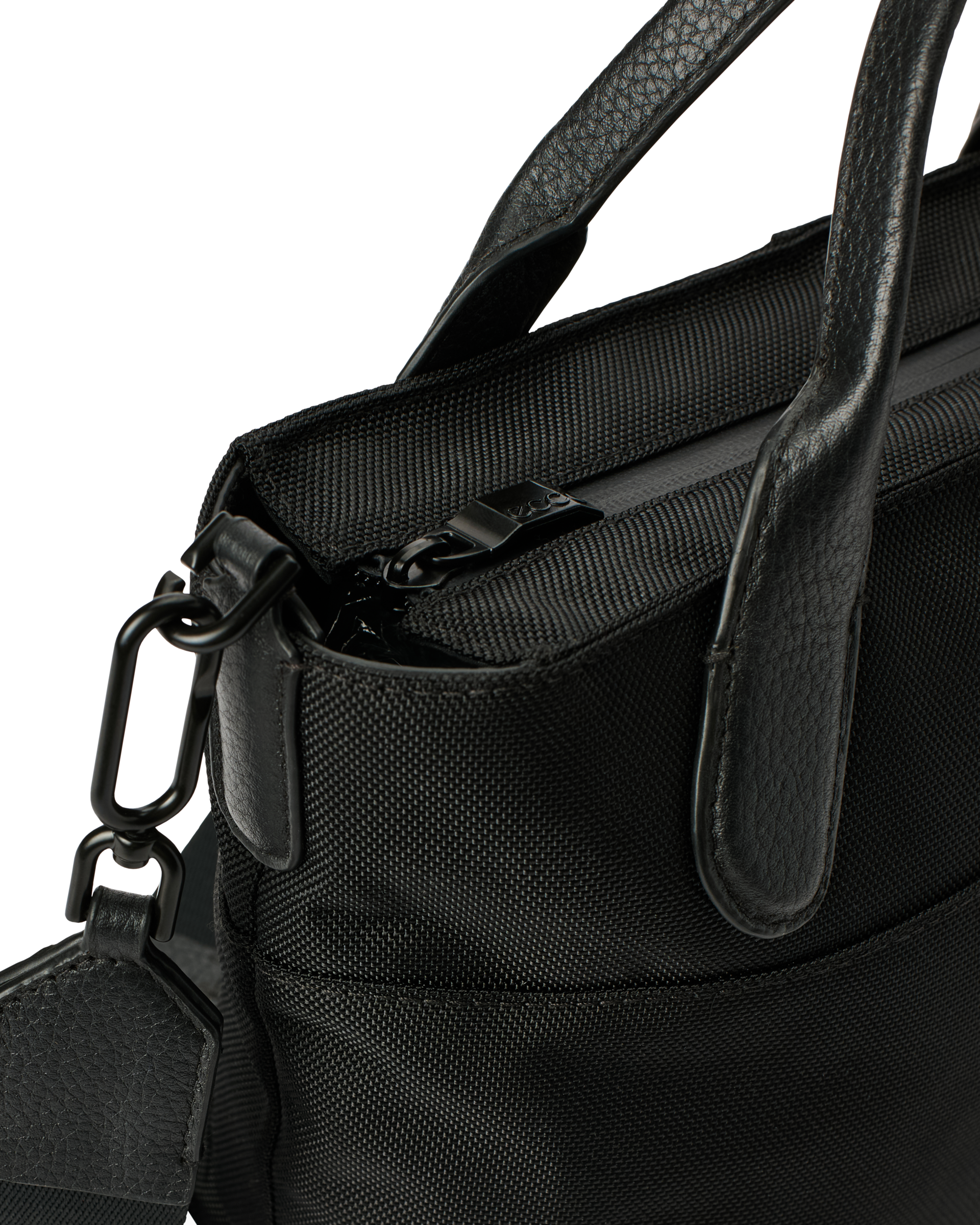ECCO Golf Tote Bag レザーウォータープルーフゴルフバッグ | ブラック