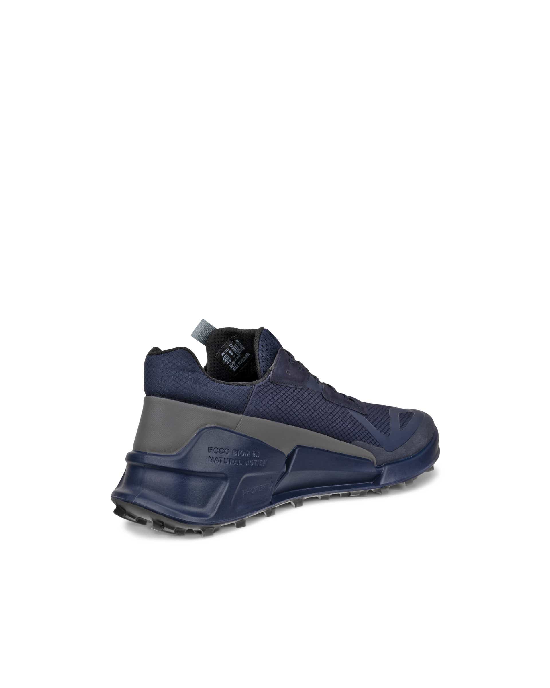 ECCO® Biom 2.1 X Country Herren Textil Trailrunning-Schuhe mit Gore-Tex - Blau - Back