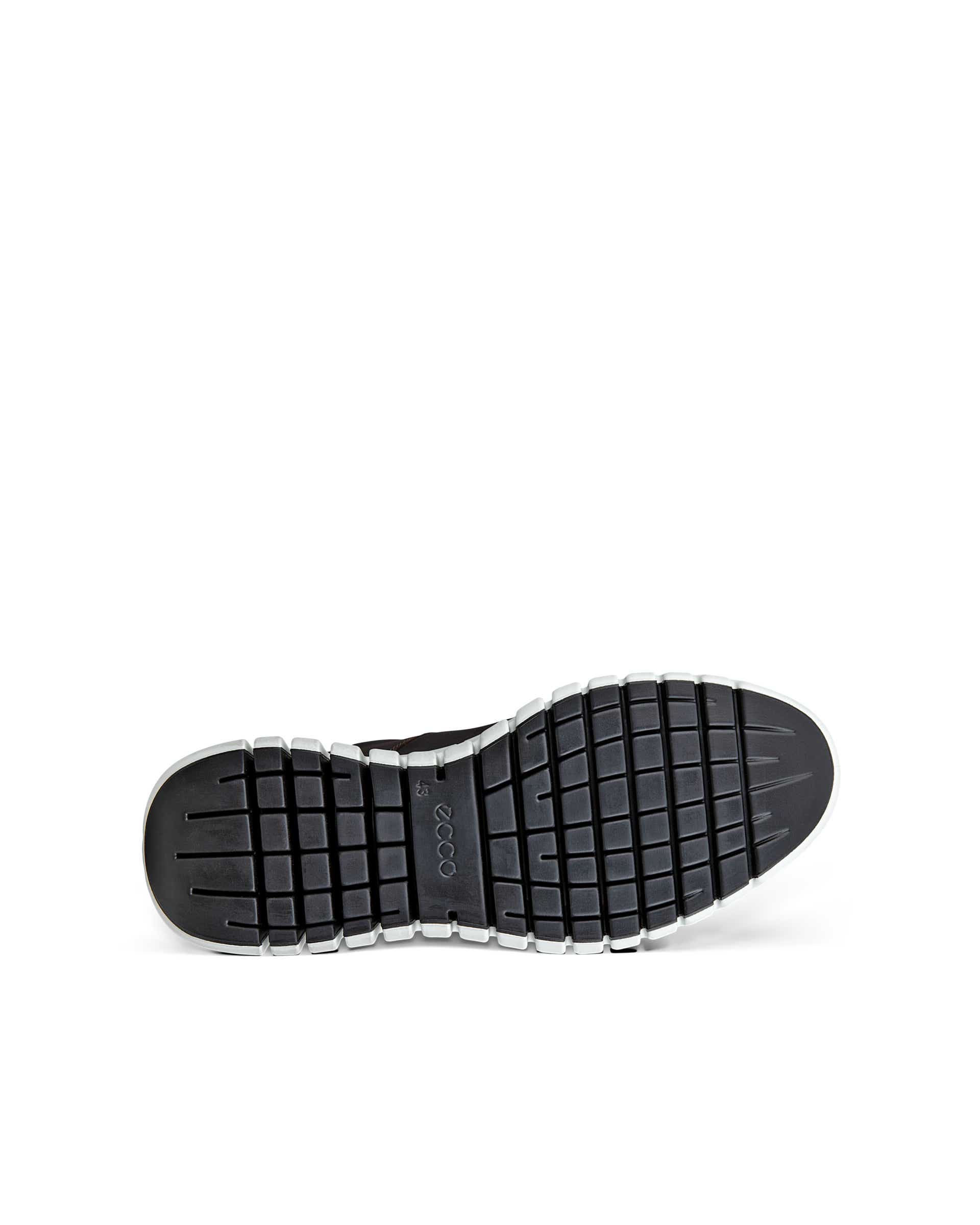 ECCO® Gruuv Herren Sneaker aus Nubukleder - Braun - Sole