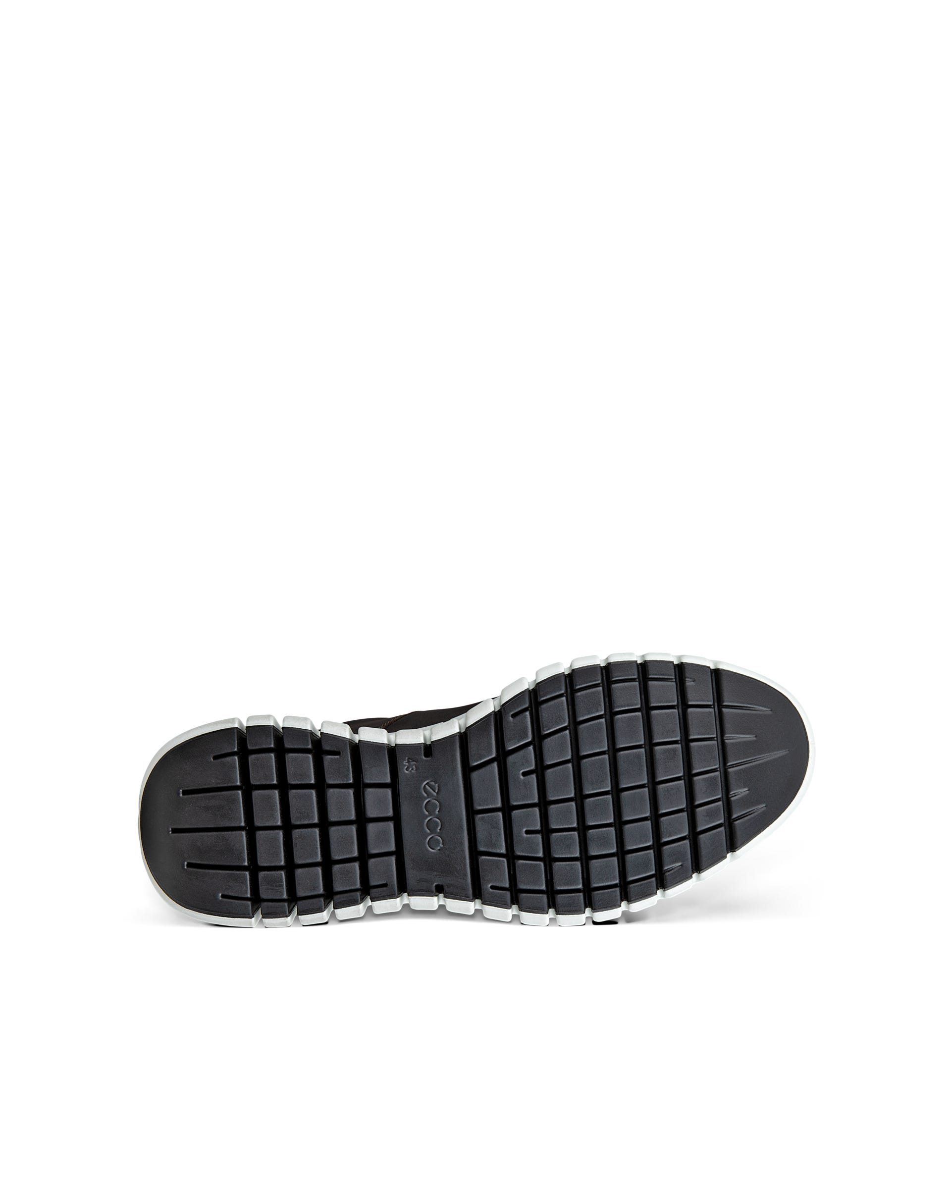 ECCO® Gruuv Herren Sneaker aus Nubukleder - Braun - Sole