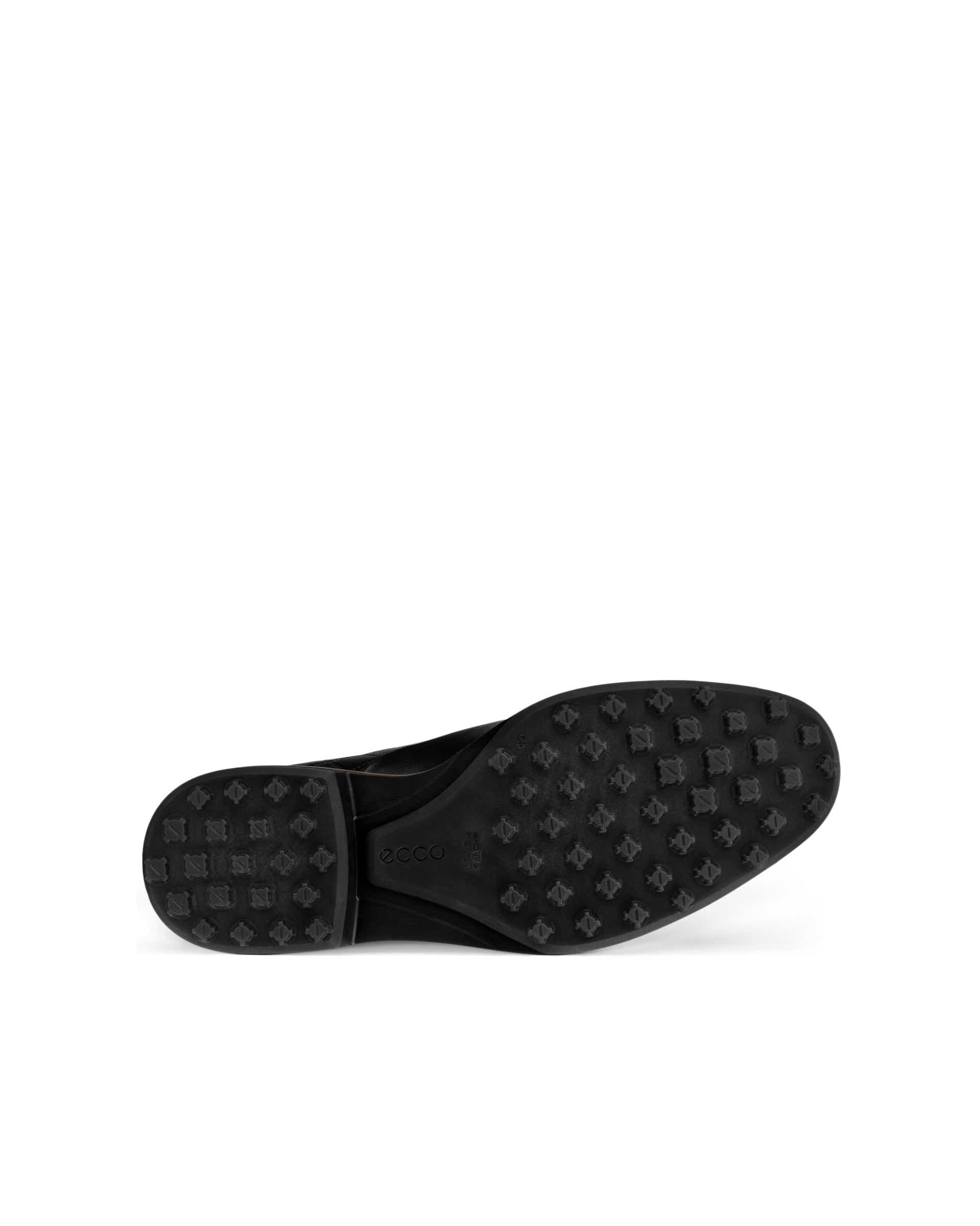 Men's ECCO® Golf Classic Hybrid Leather Golf Shoe - Black - Sole