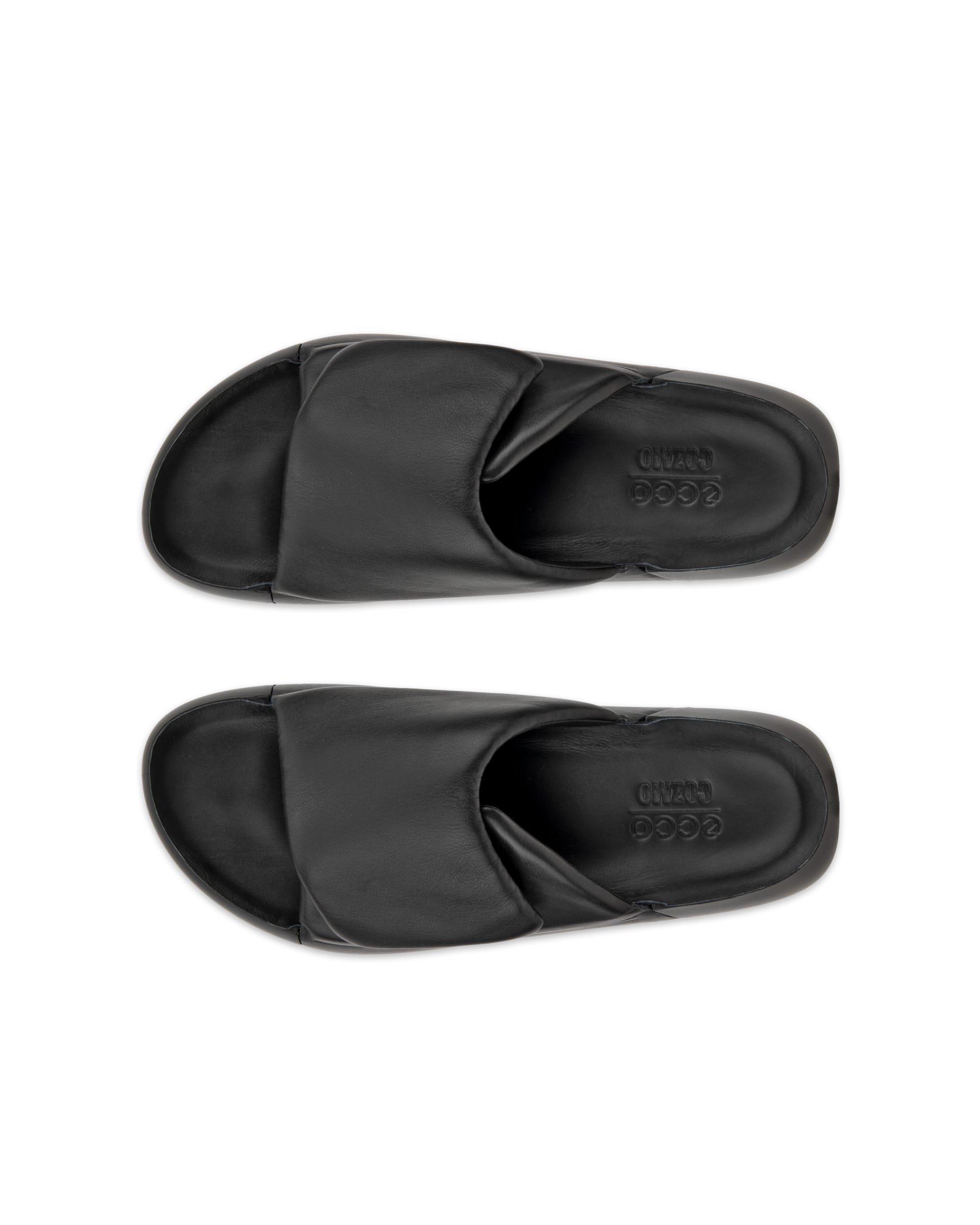 Women's ECCO® Cozmo Platform Leather Sandal