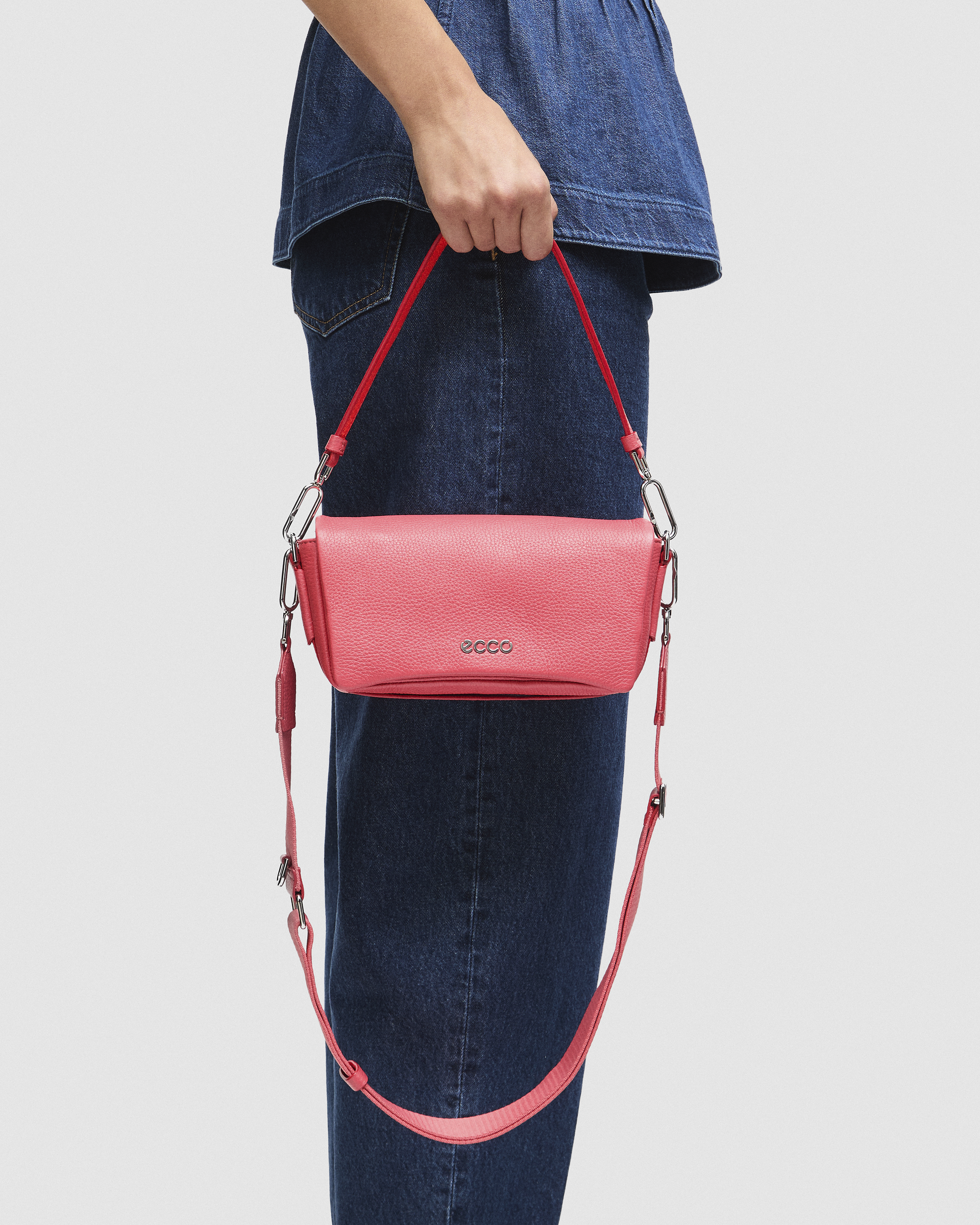 ECCO Pinch Bag Medium — Red