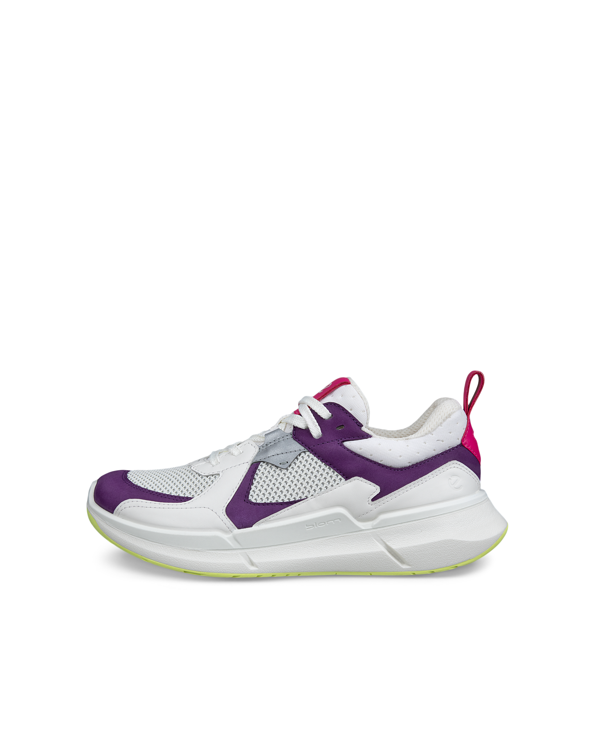 ECCO® BIOM 2.2 Damen Sneaker aus Nubukleder - Weiß - Outside