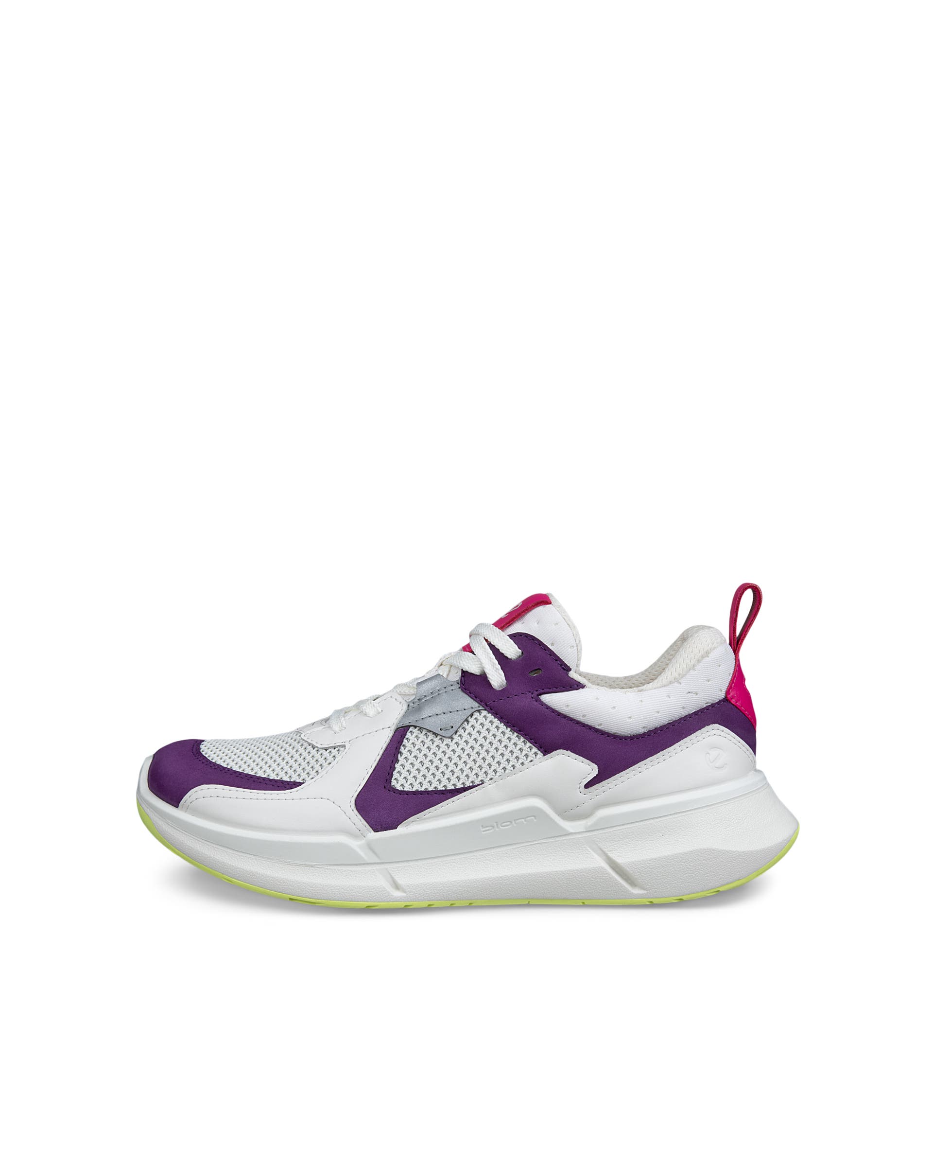 ECCO® Biom 2.0 Damen Sneaker aus Leder & Textil - Weiss - Outside