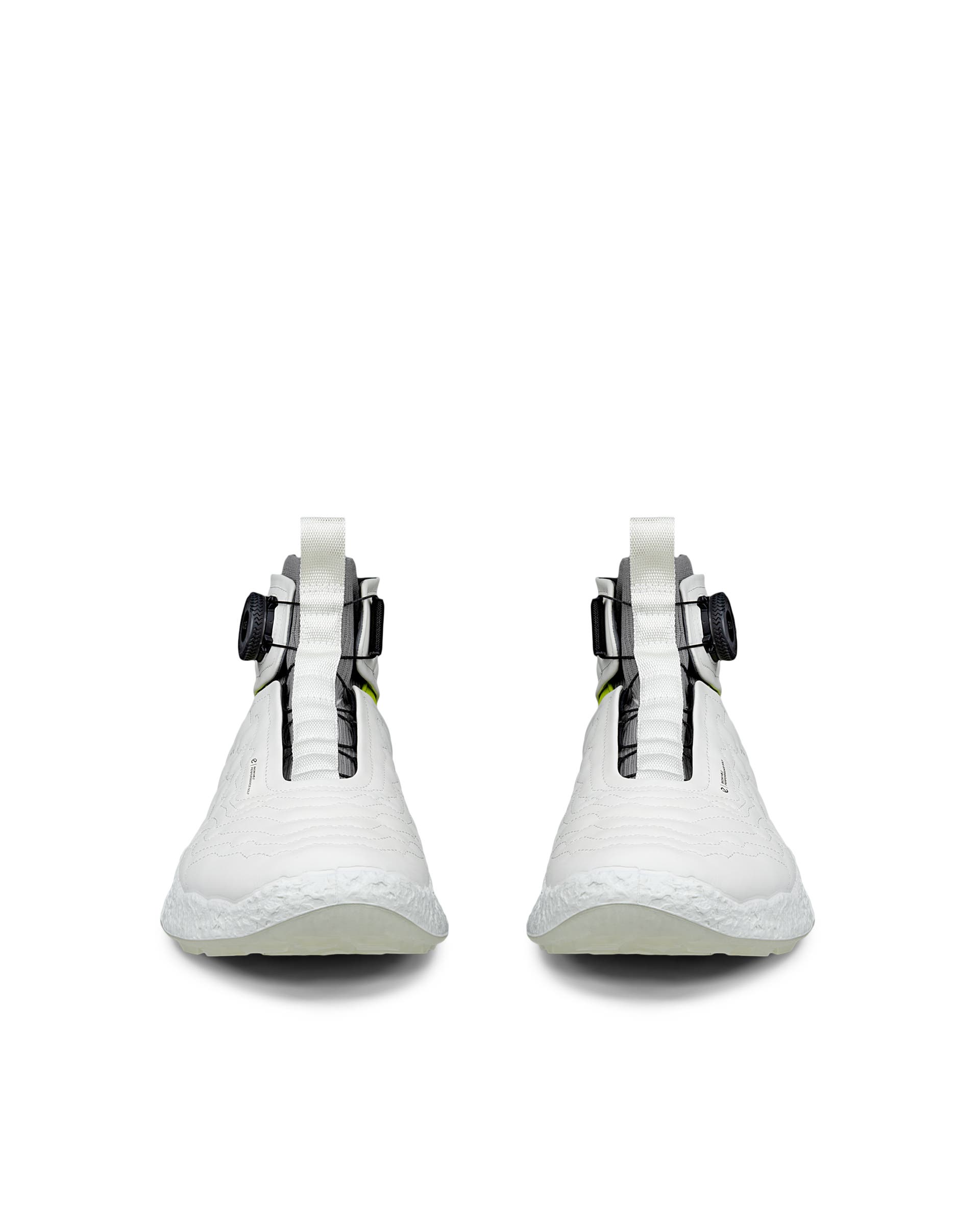 ECCO® GOLF BIOM H5 Herren Wasserdichte Golfschuh aus Leder - Weiß - Front pair