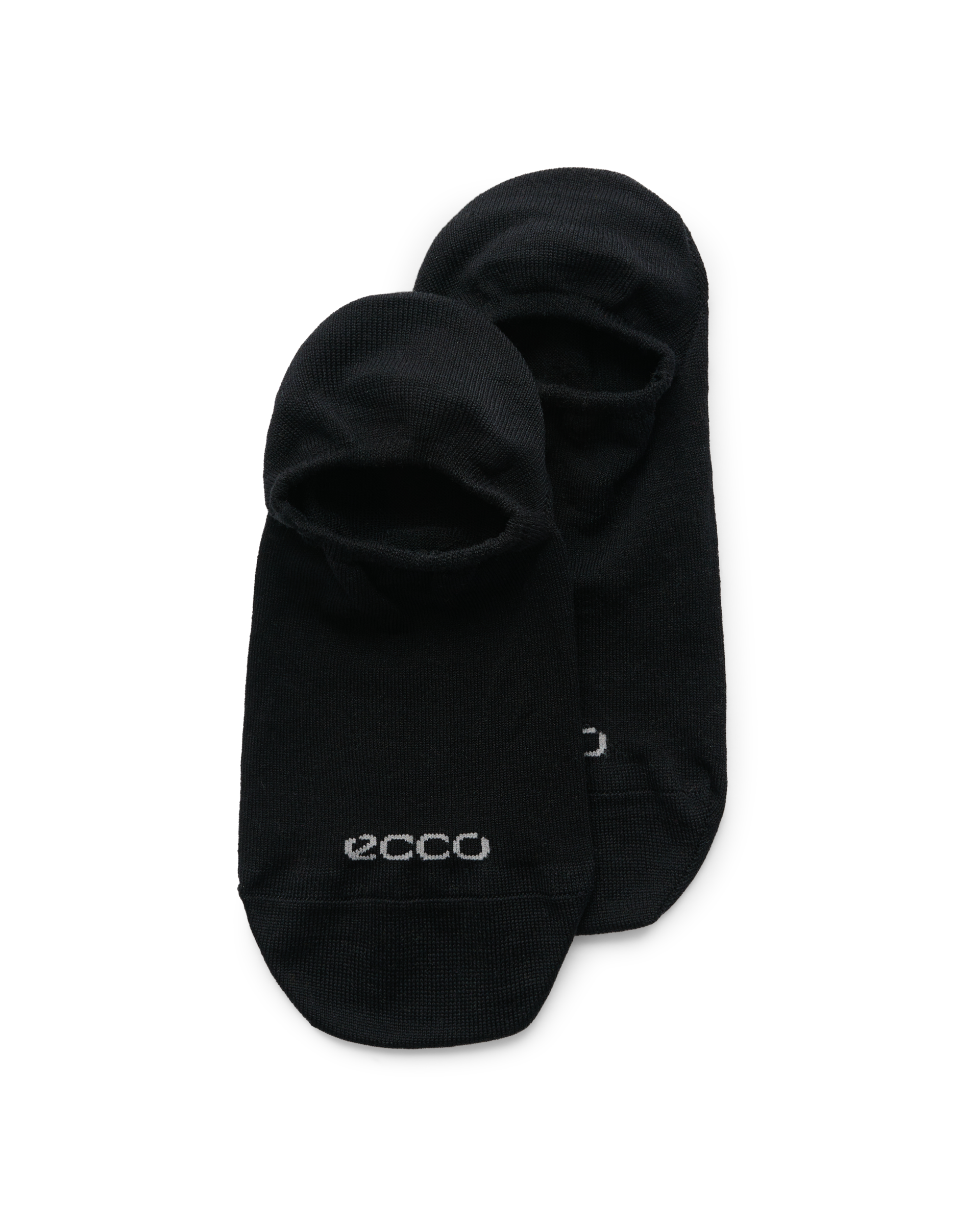 Unisex ECCO Classic No-Show Socks — Black