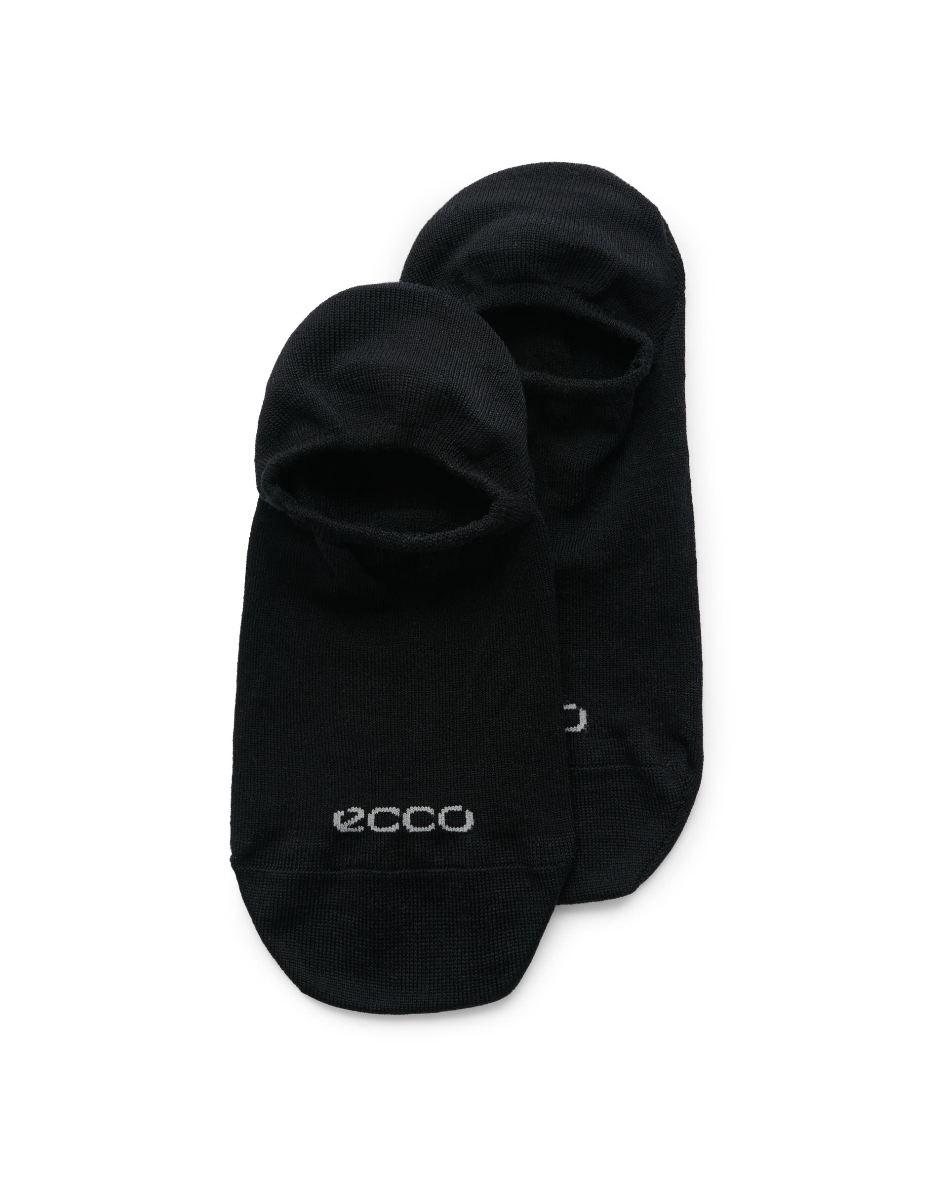 ECCO® Classic No-Show Socks | Black
