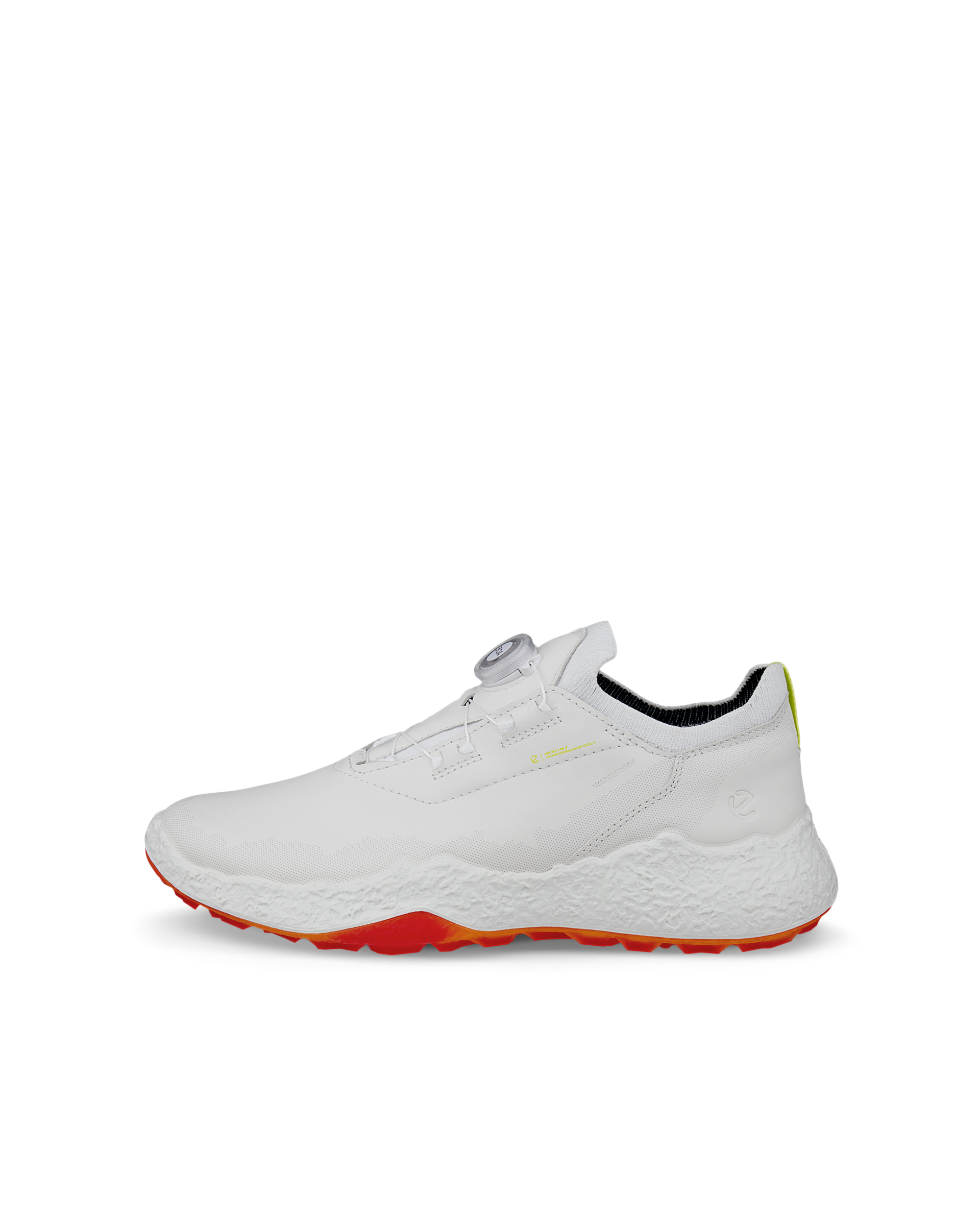 ECCO GOLF BIOM H5 - Women's Leather Waterproof Shoe - White - 35