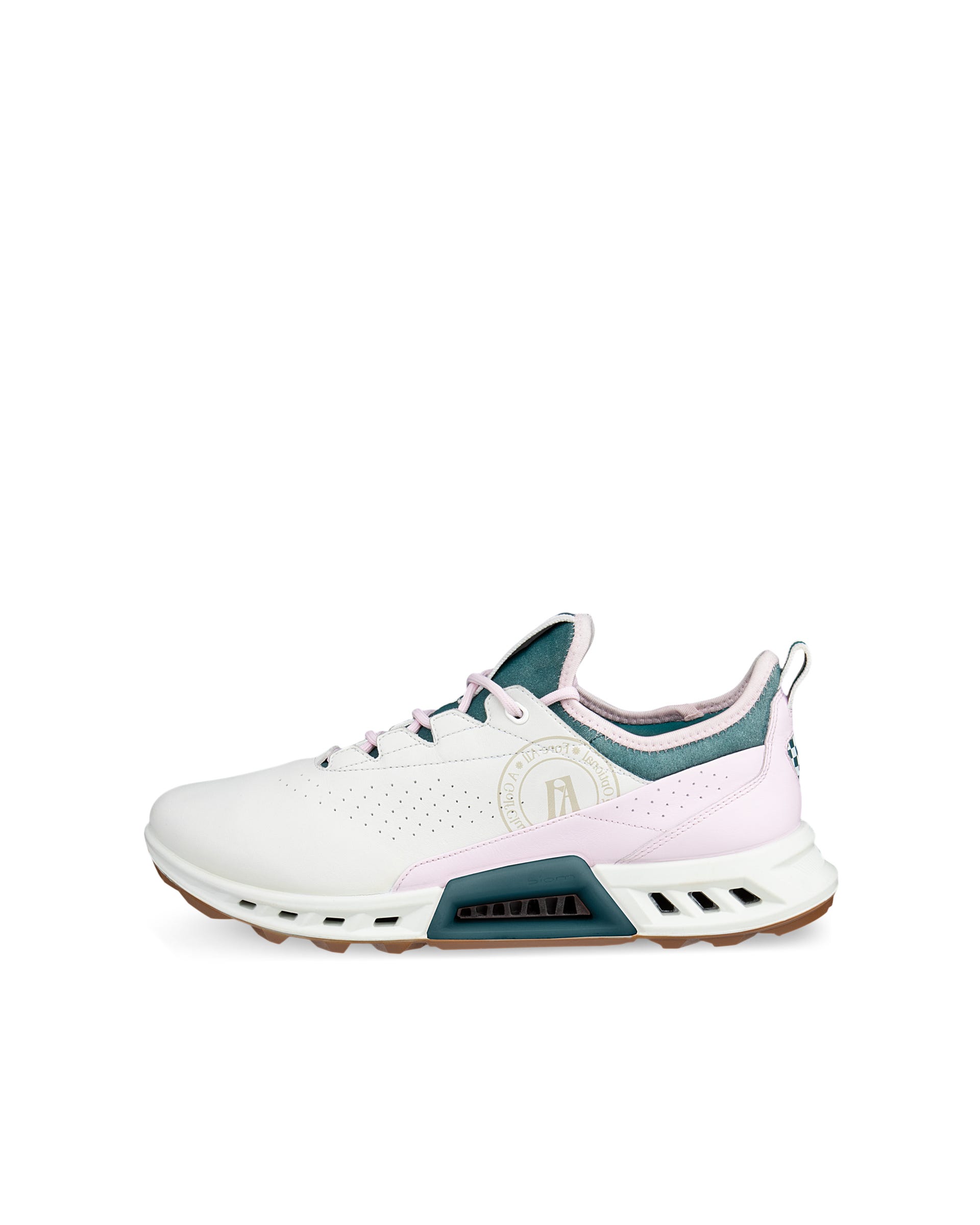 Dámská kožená Gore-Tex golfová obuv ECCO® Golf Biom C4 - Bílá - Outside