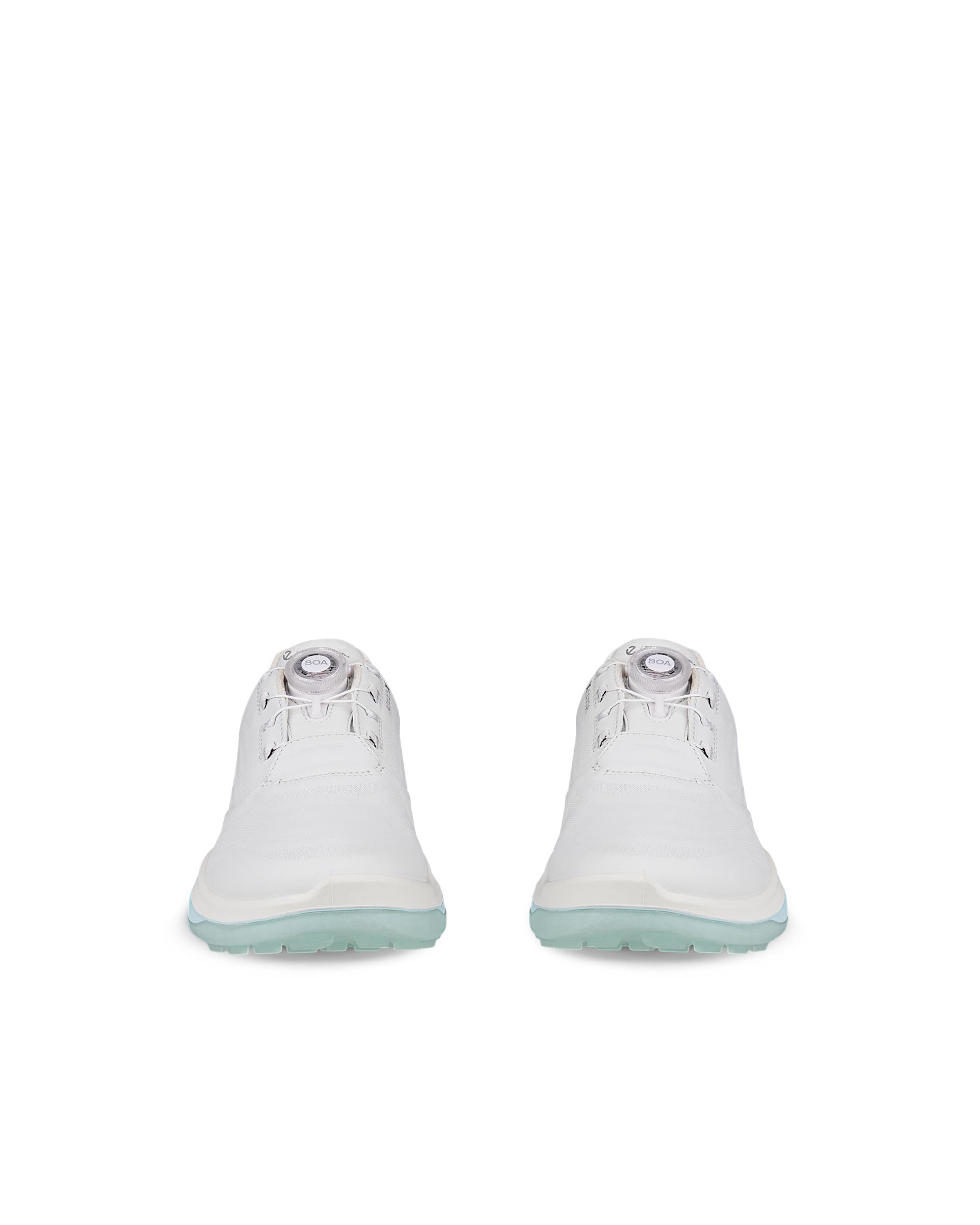 ECCO® Golf LT1 Dames waterdichte leren golfschoen - Wit - Front pair