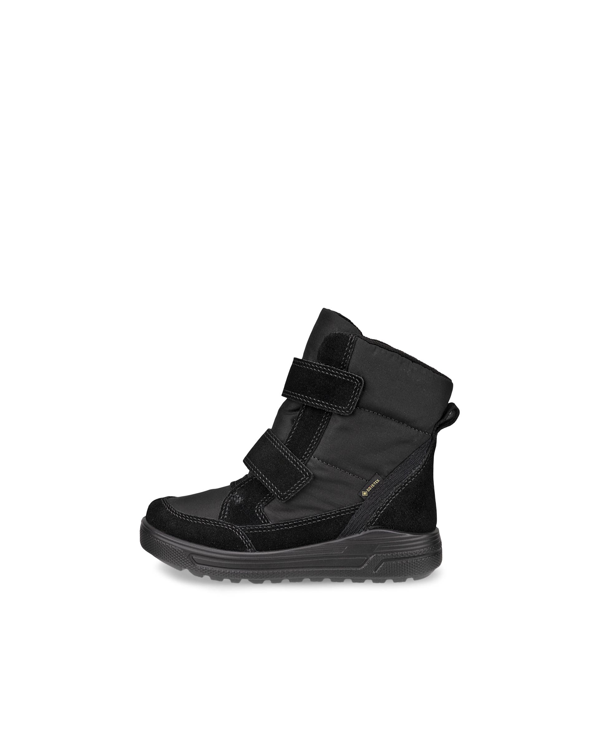 ECCO® Urban Snowboarder Vintersko i mocka med Gore-Tex barn - Svart - Outside