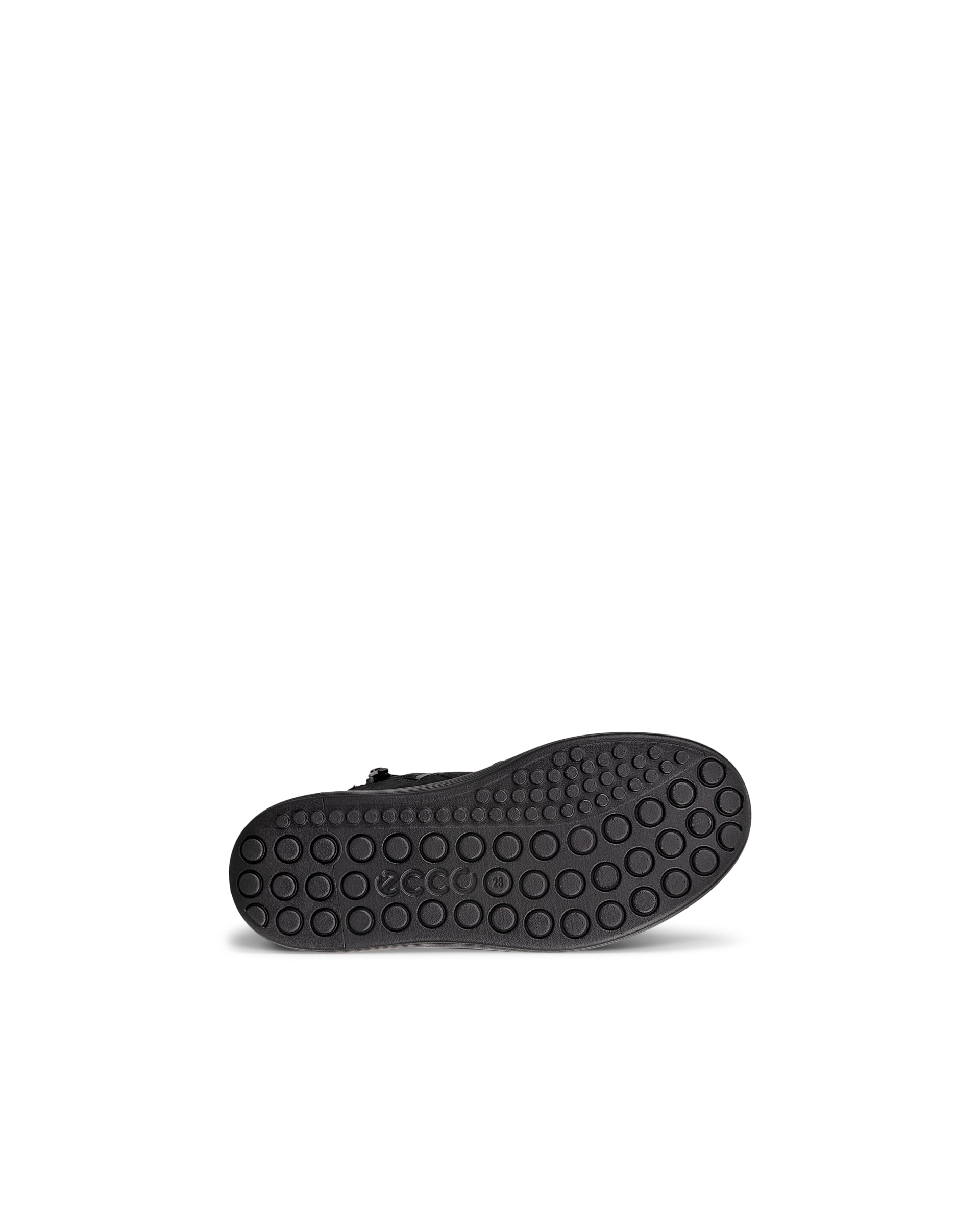 ECCO® SOFT 60 gyerek vízálló nubuk bokacsizma - Fekete - Sole
