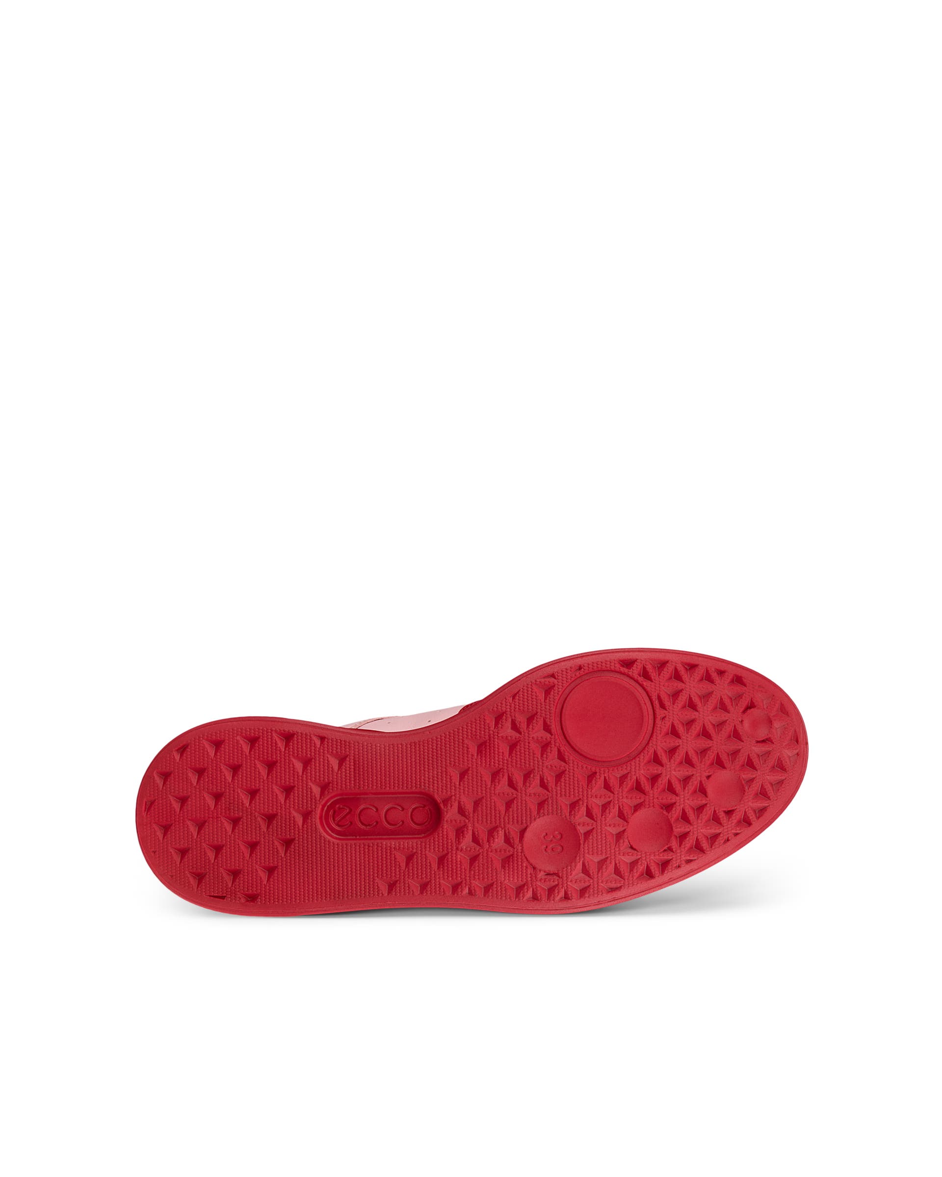 ECCO Street 720 WOMEN ウィメンズ レザーGore-Texスニーカー - レッド - Sole