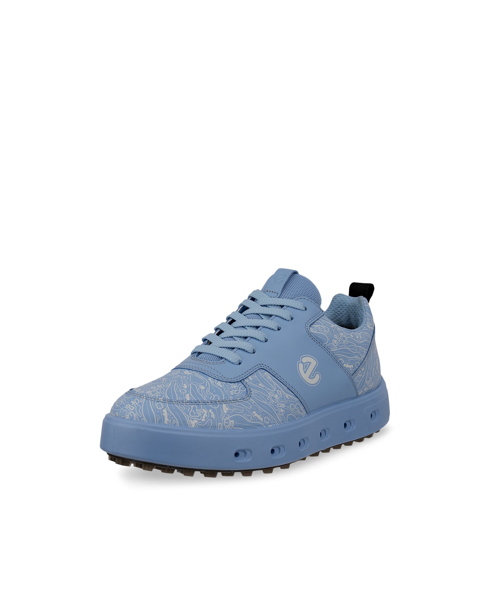 ECCO® Golf Street 720 Gore-Tex-golfsko skinn dam - Blå - Main
