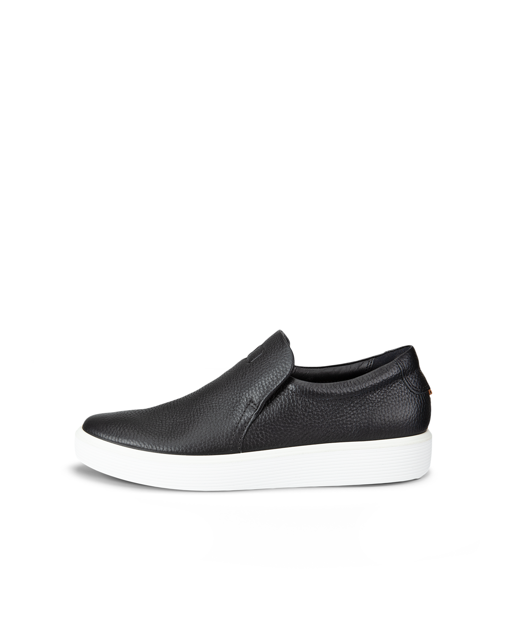 ECCO Soft 60 ウィメンズ レザースリッポンスニーカー | ブラック