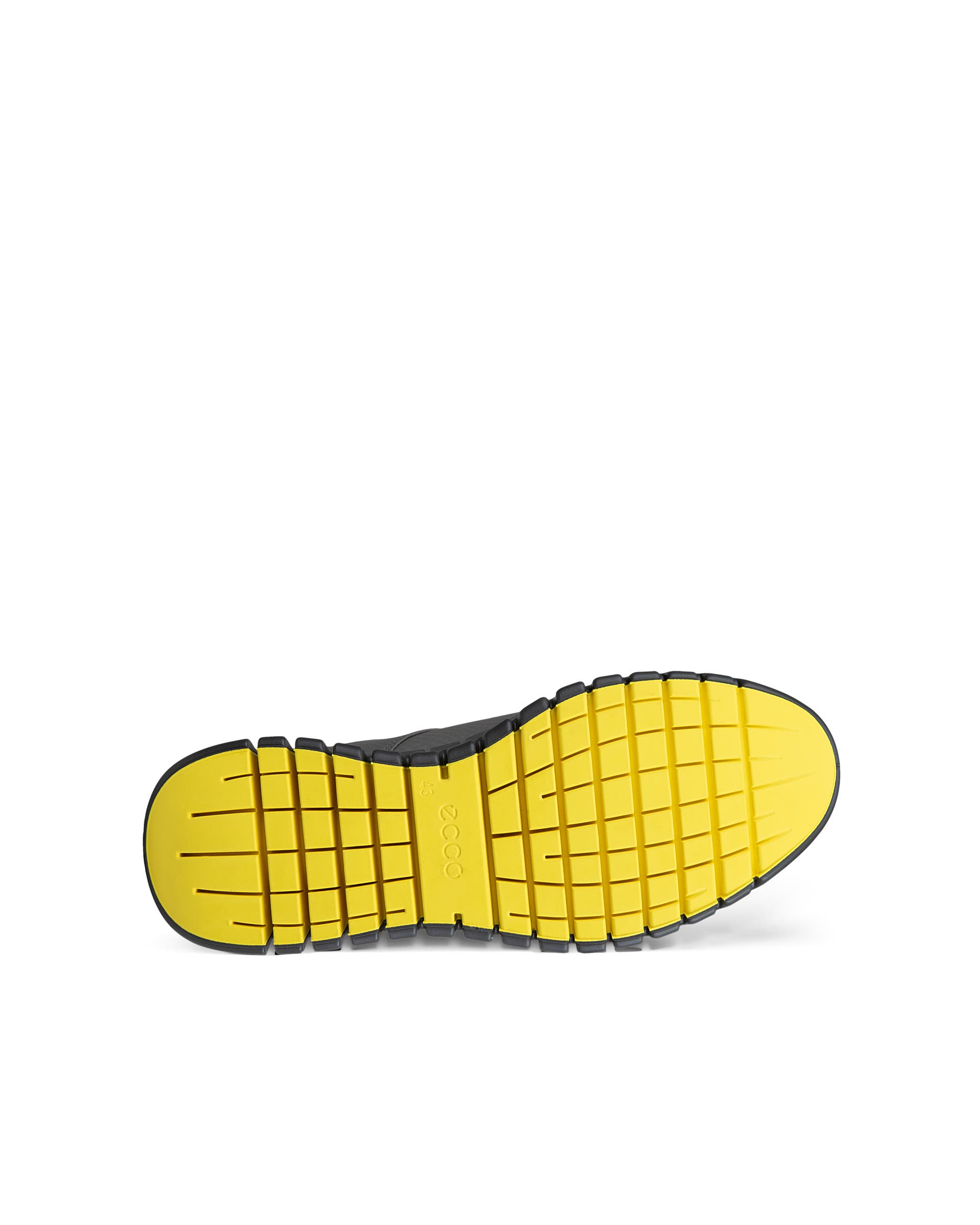 ECCO Gruuv Optical メンズ レザースニーカー - グレー - Sole